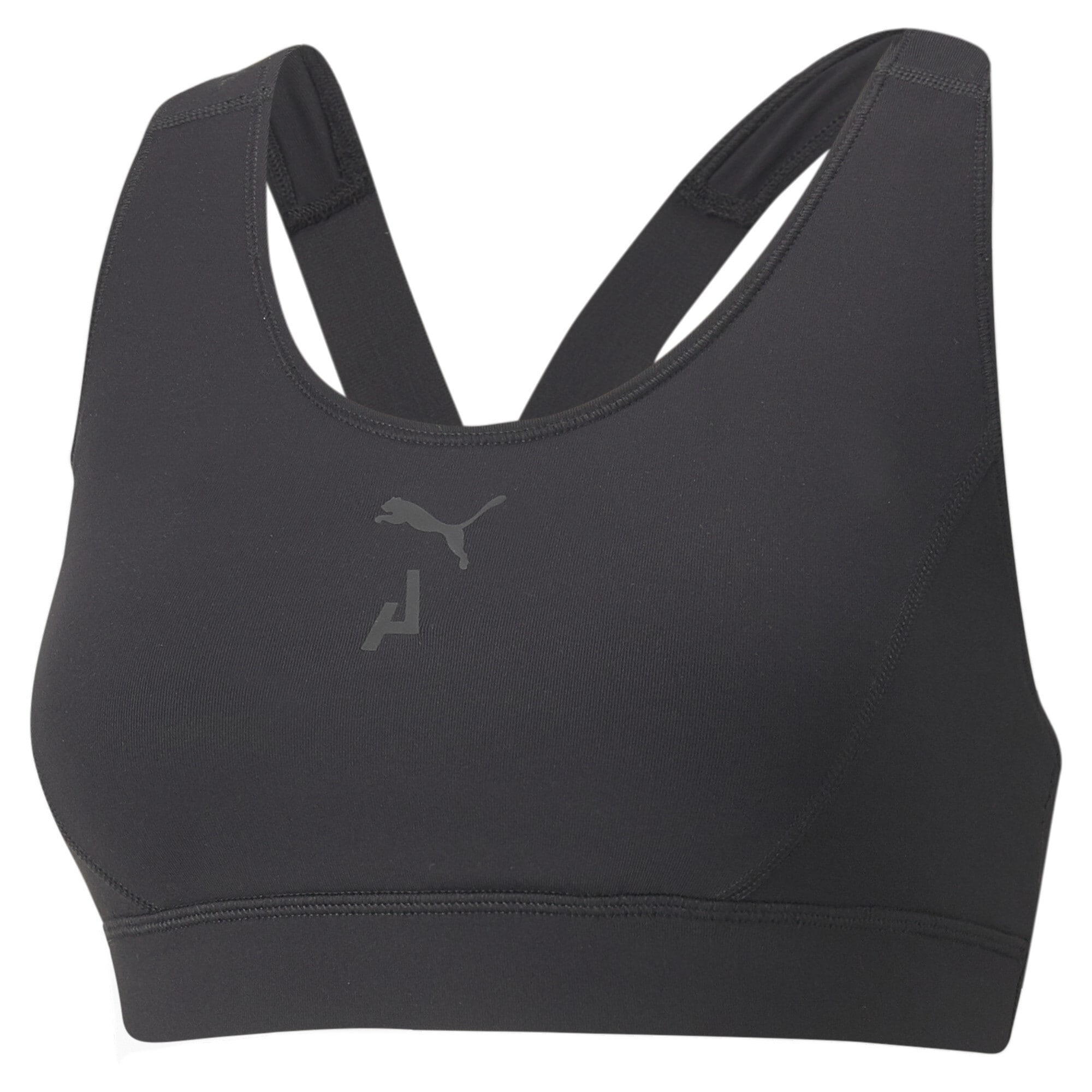 PUMA Športni nederček  temno siva / črna