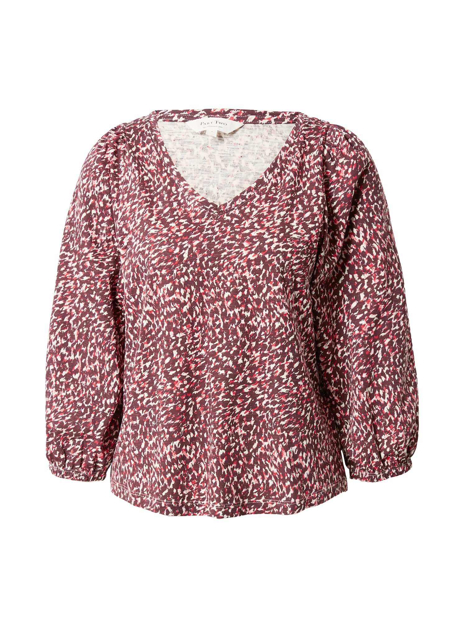 Part Two Bluza 'RiekeRW'  malina / burgund / bela