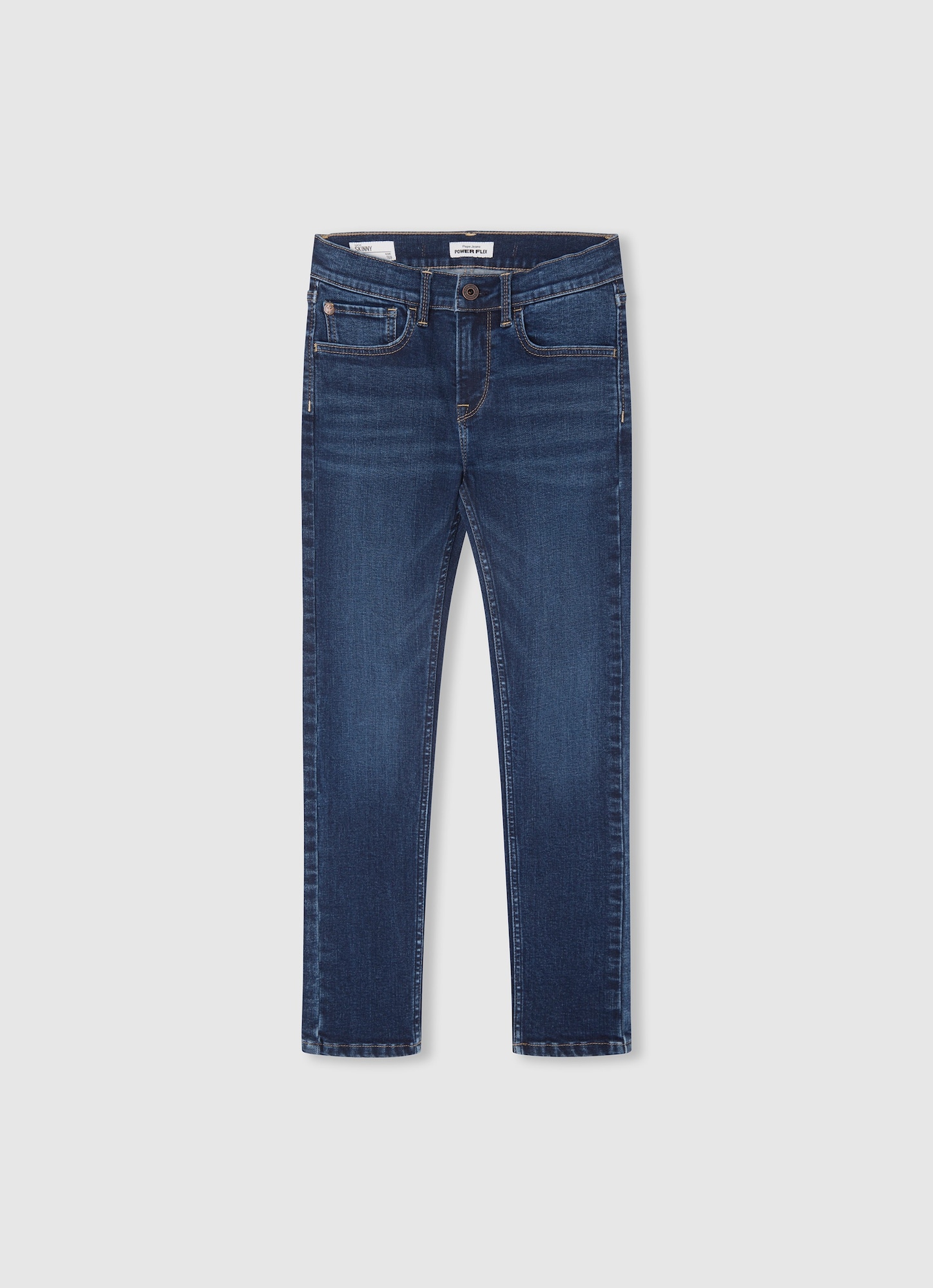 Pepe Jeans Kavbojke 'TEO'  moder denim / bela