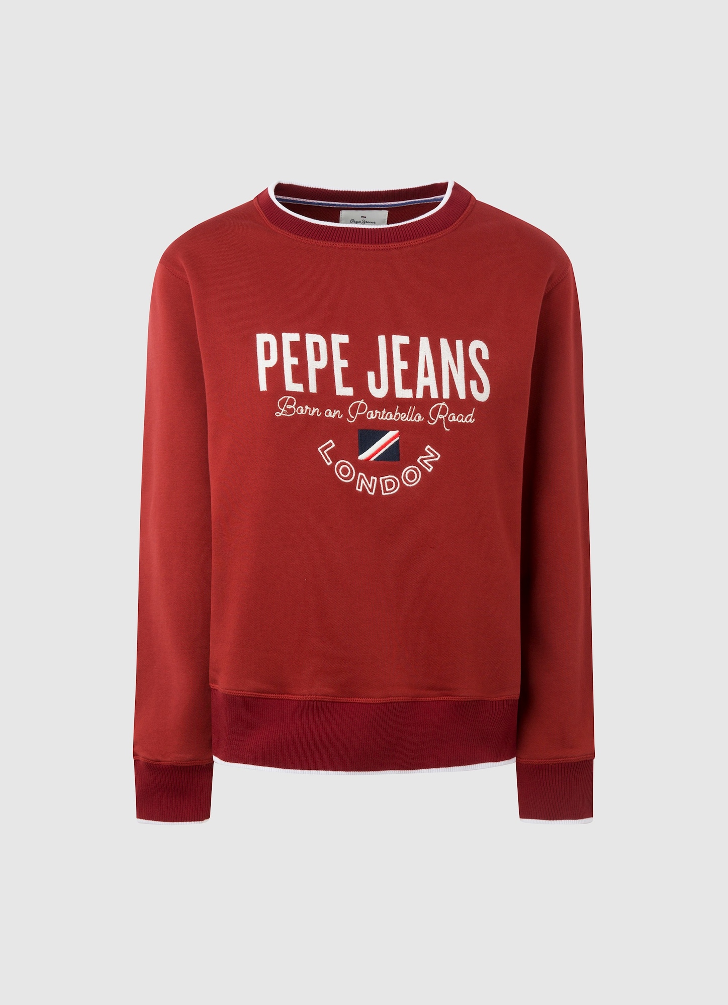 Pepe Jeans Majica 'CHARLINE'  modra / rdeča / bela