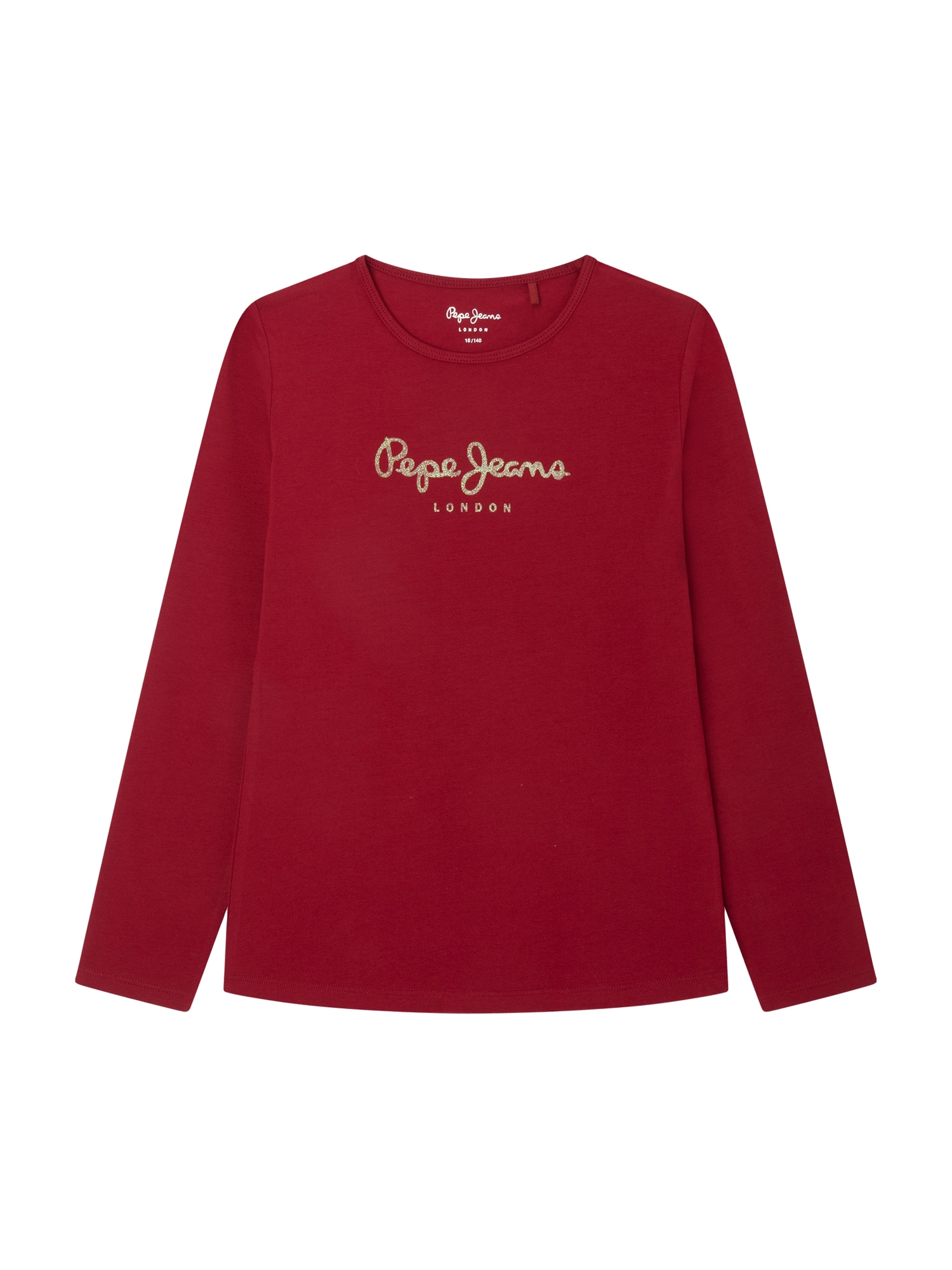 Pepe Jeans Majica 'Hana'  zlata / rdeča