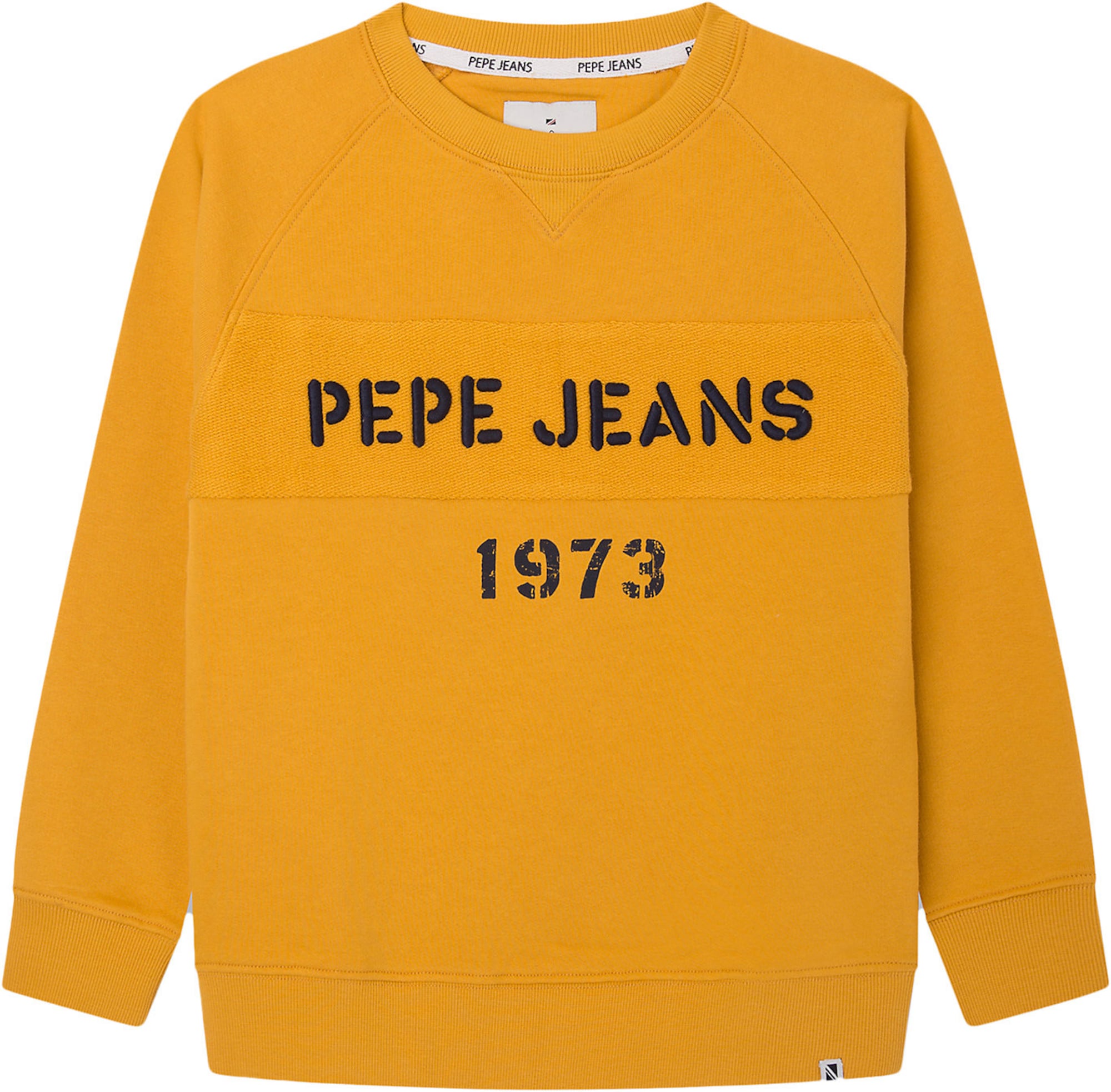 Pepe Jeans Majica 'Orson'  oker / črna