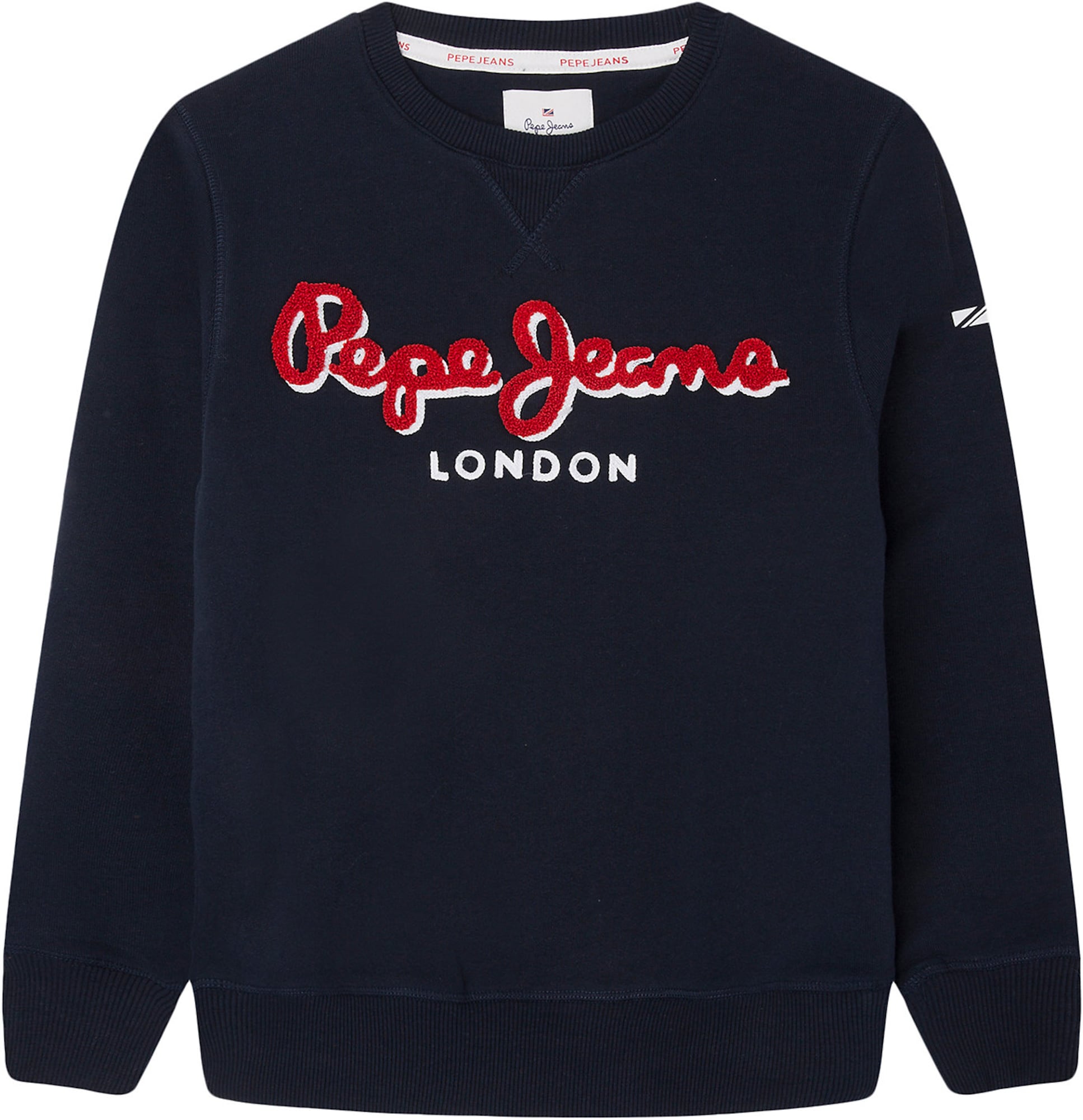 Pepe Jeans Majica  nočno modra / rdeča / bela