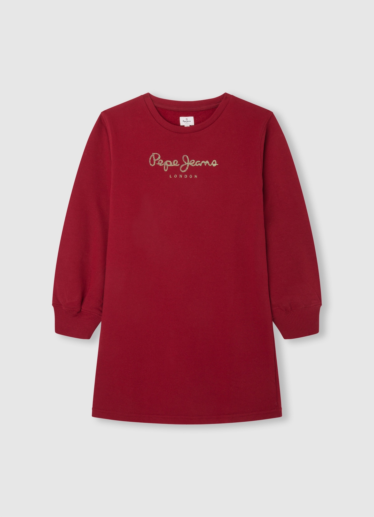 Pepe Jeans Obleka 'Nurti'  rumena / rdeča