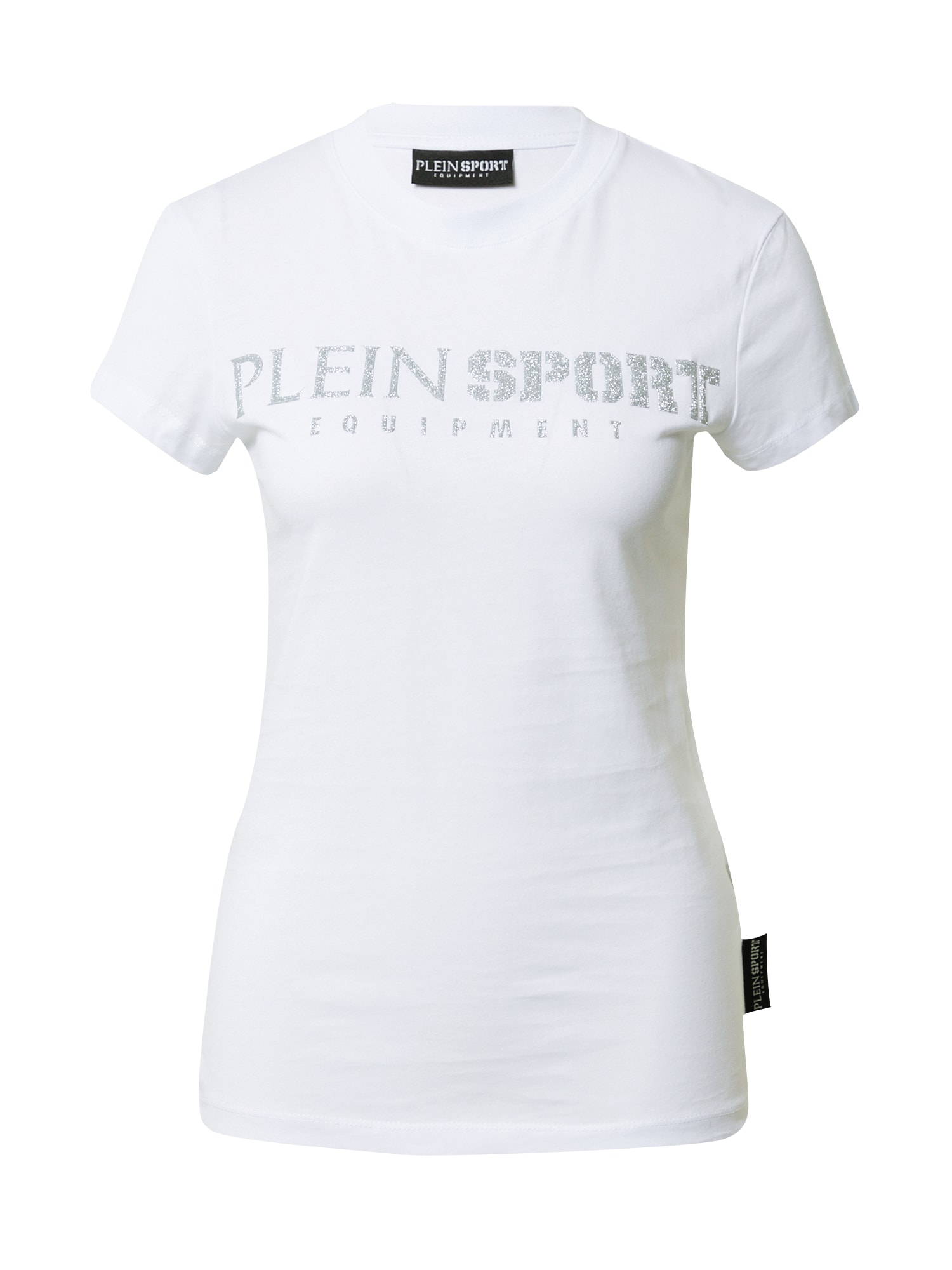 Plein Sport Majica  srebrna / bela