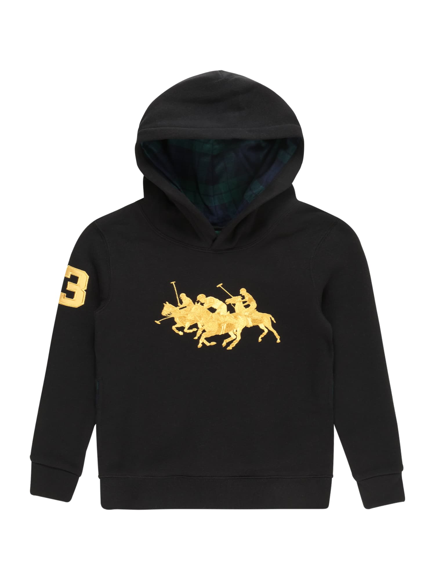 Polo Ralph Lauren Majica  rumena / žafran / črna