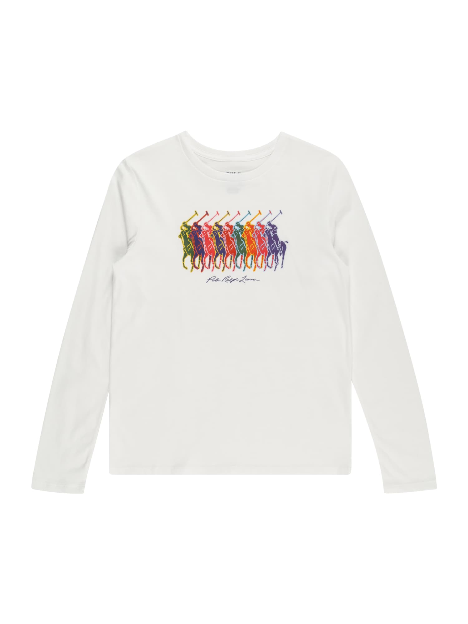 Polo Ralph Lauren Majica  temno modra / rumena / rdeča / bela
