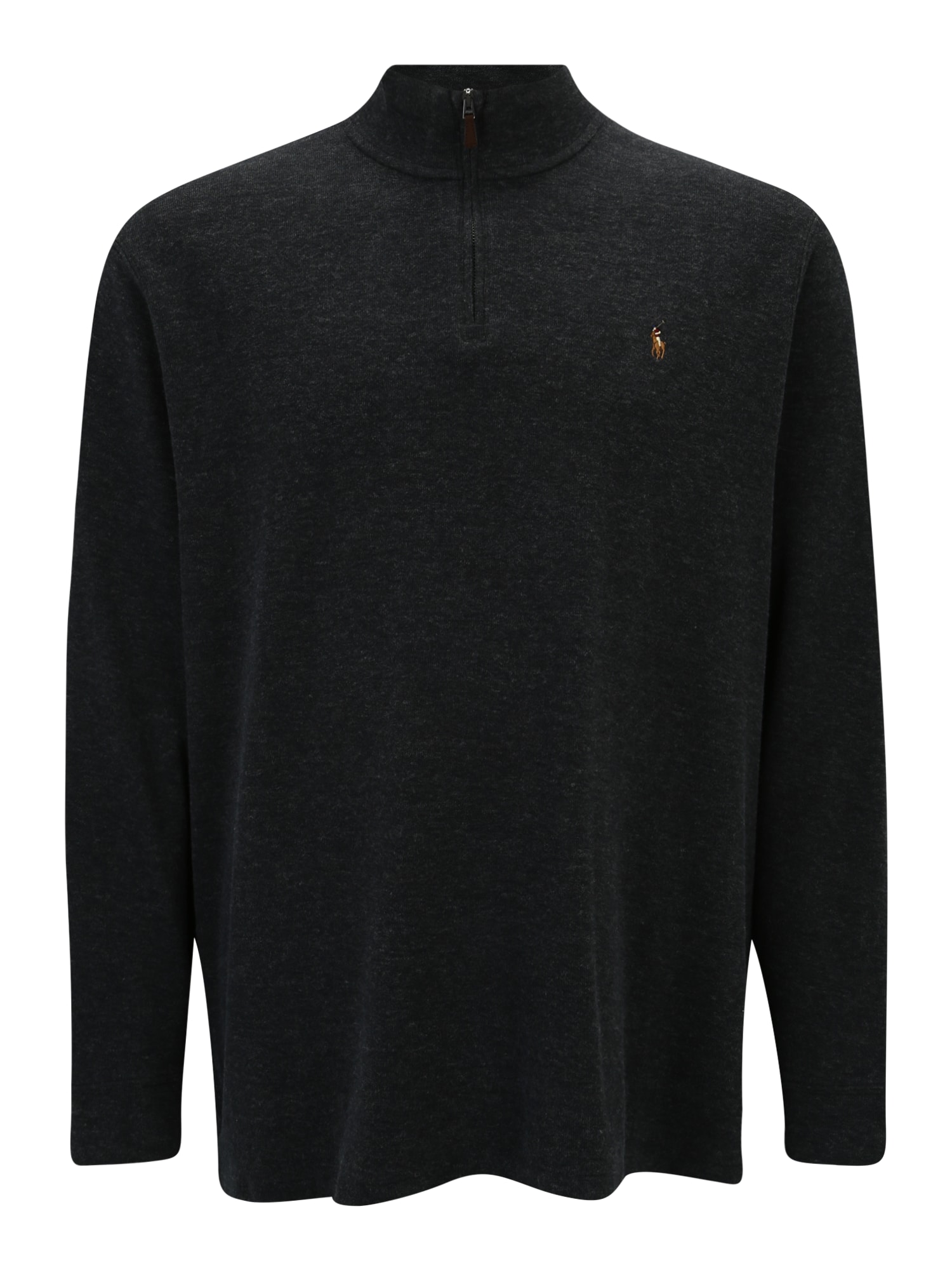 Polo Ralph Lauren Pulover  rjava / pegasto črna