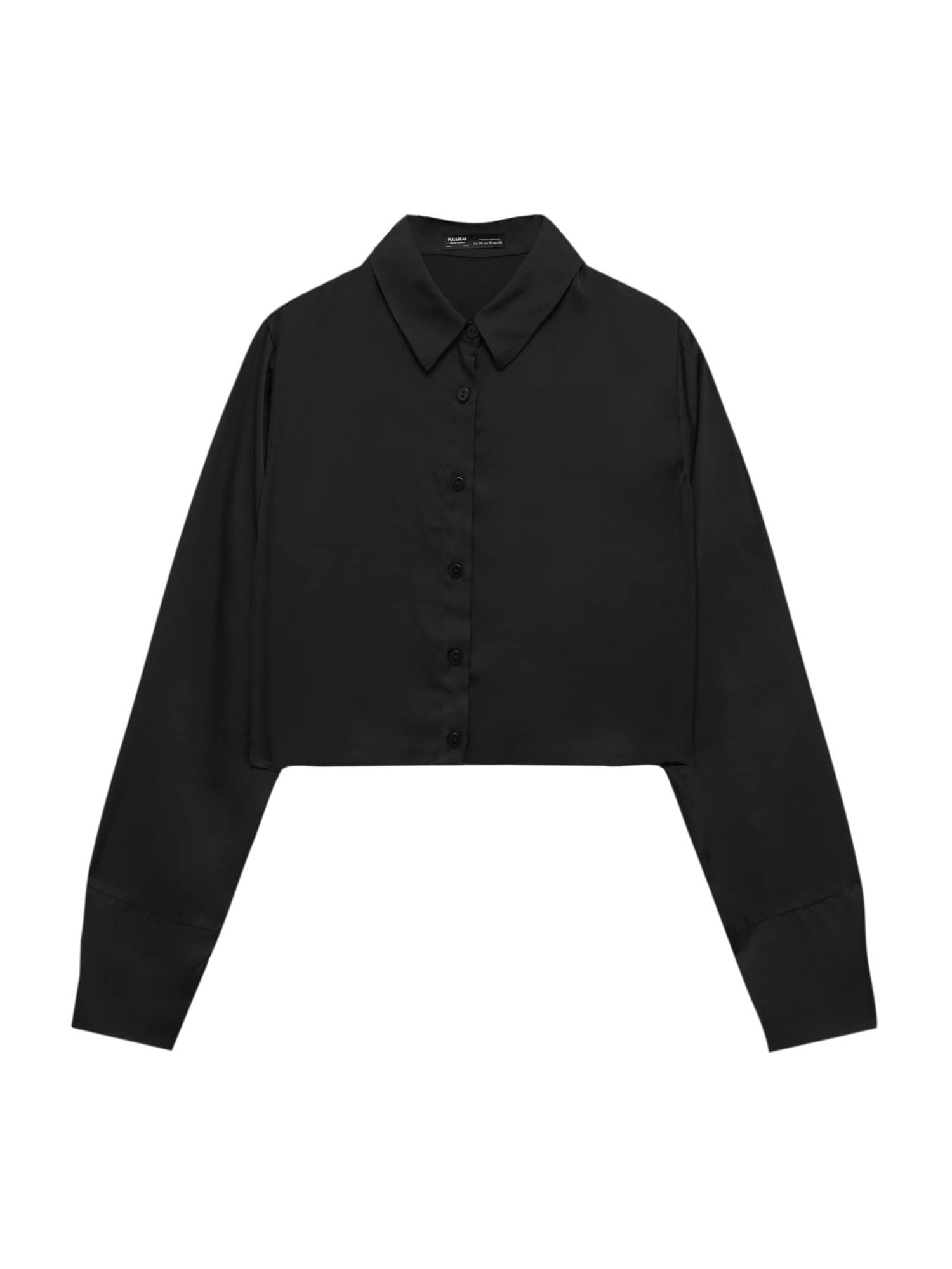Pull&Bear Bluza  črna