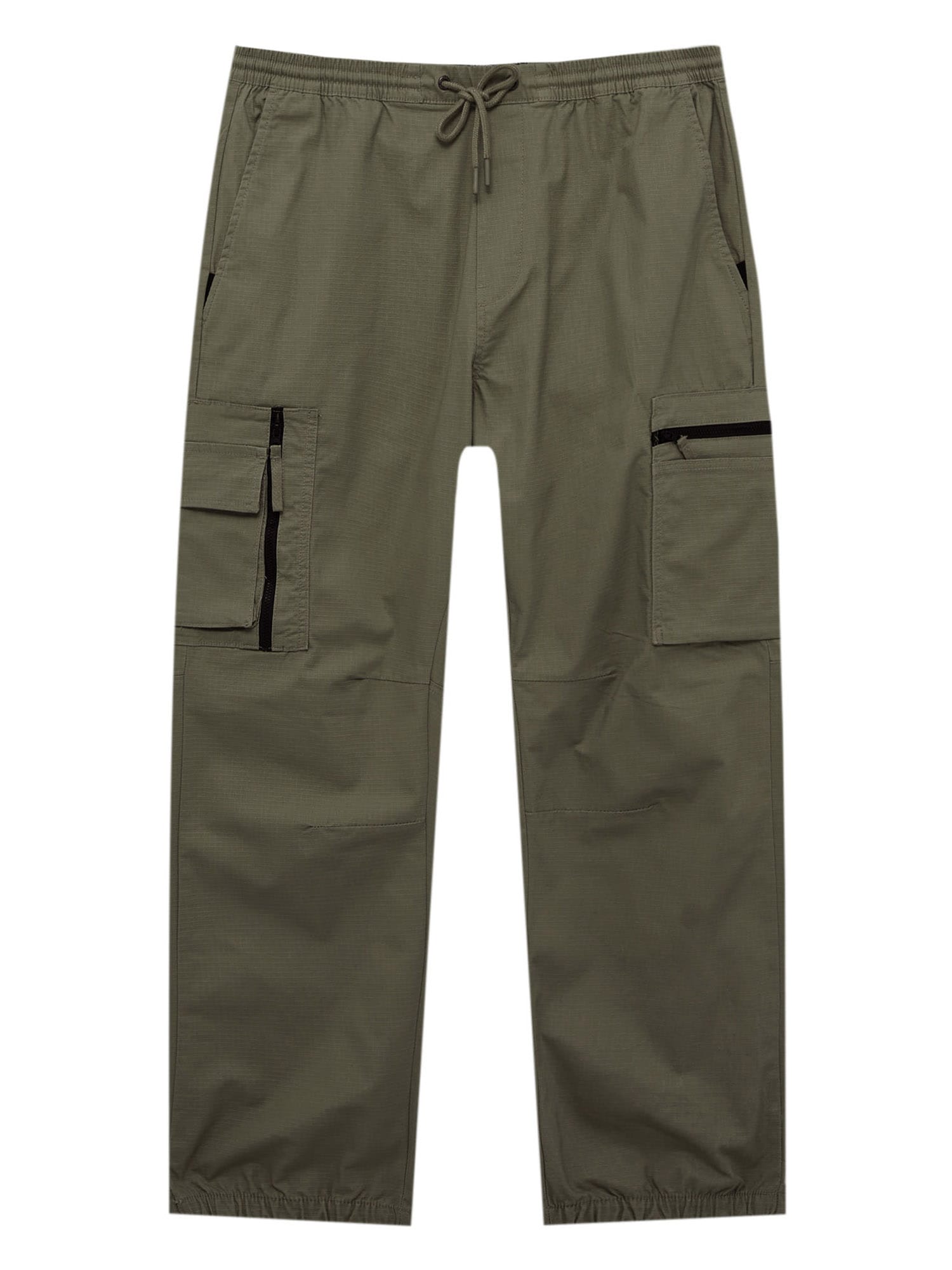 Pull&Bear Kargo hlače  kaki