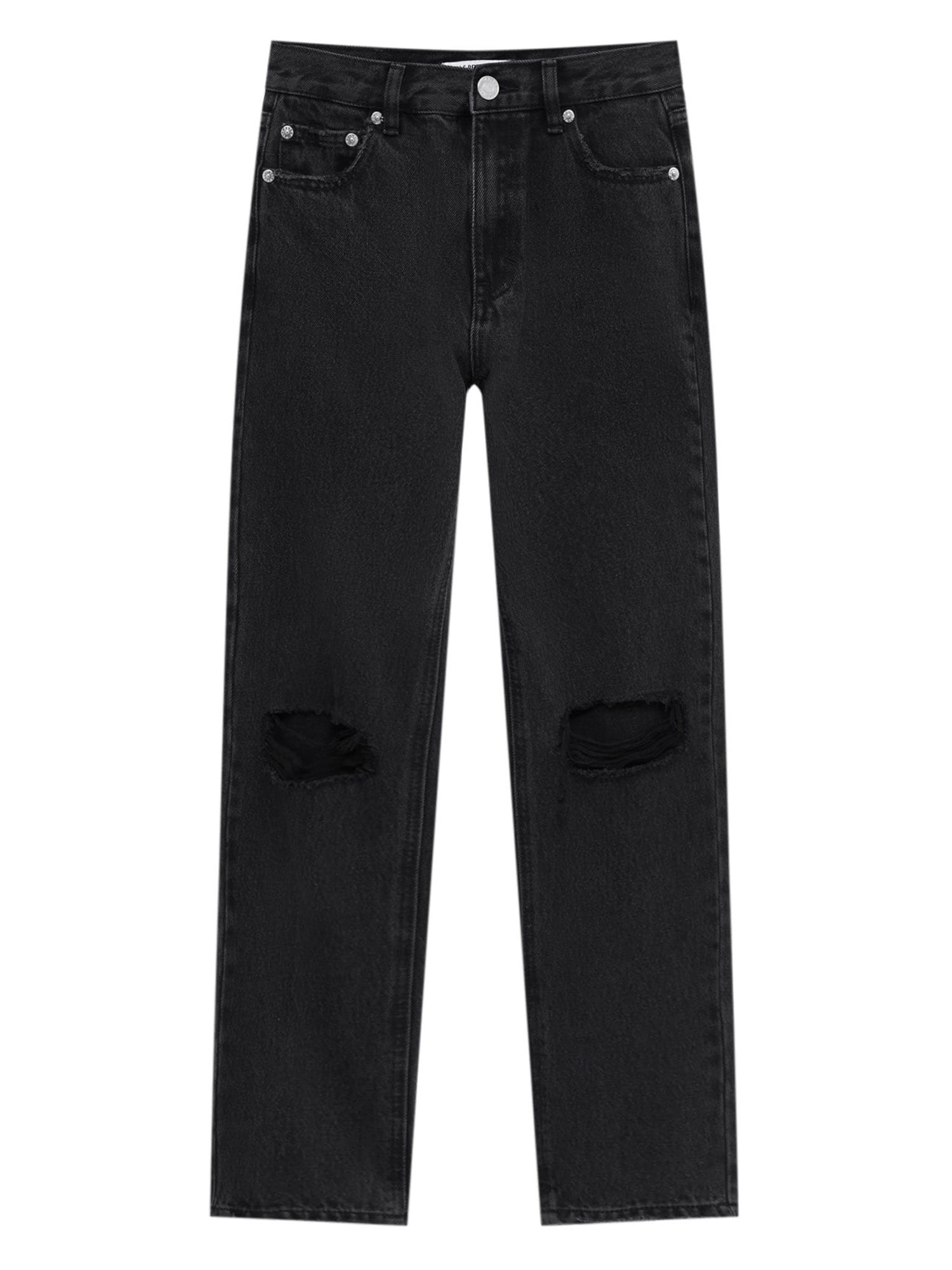 Pull&Bear Kavbojke  črna