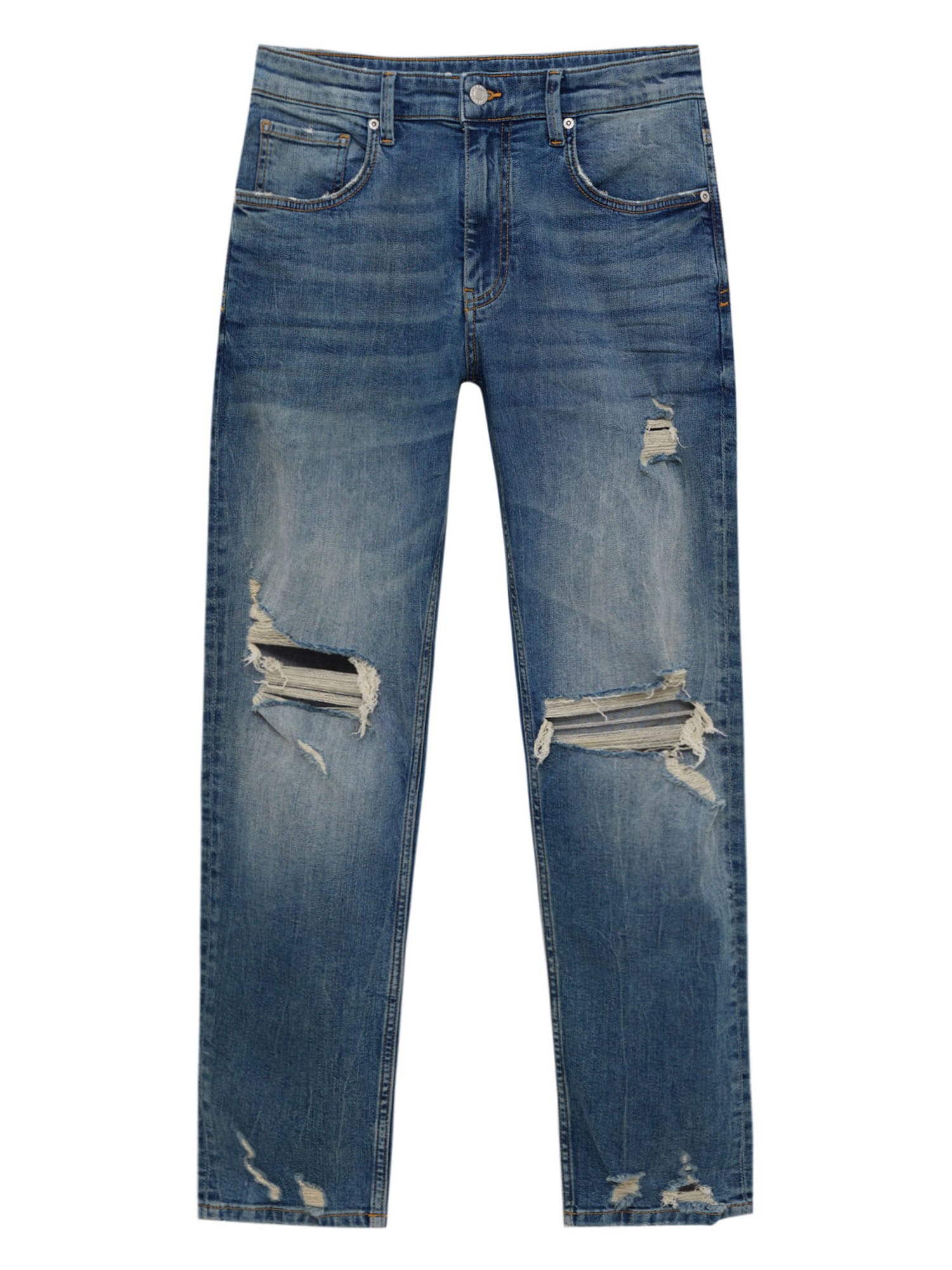 Pull&Bear Kavbojke  moder denim