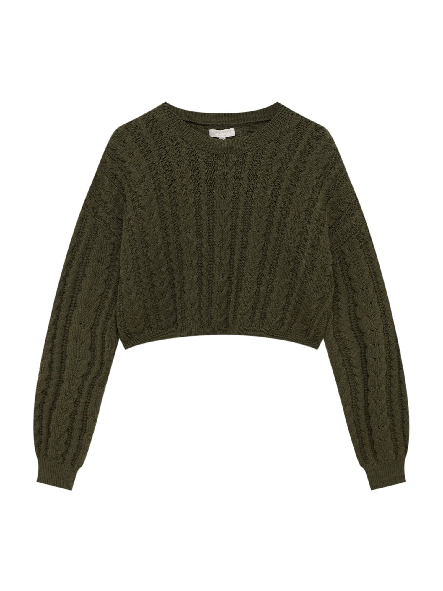 Pull&Bear Pulover  kaki