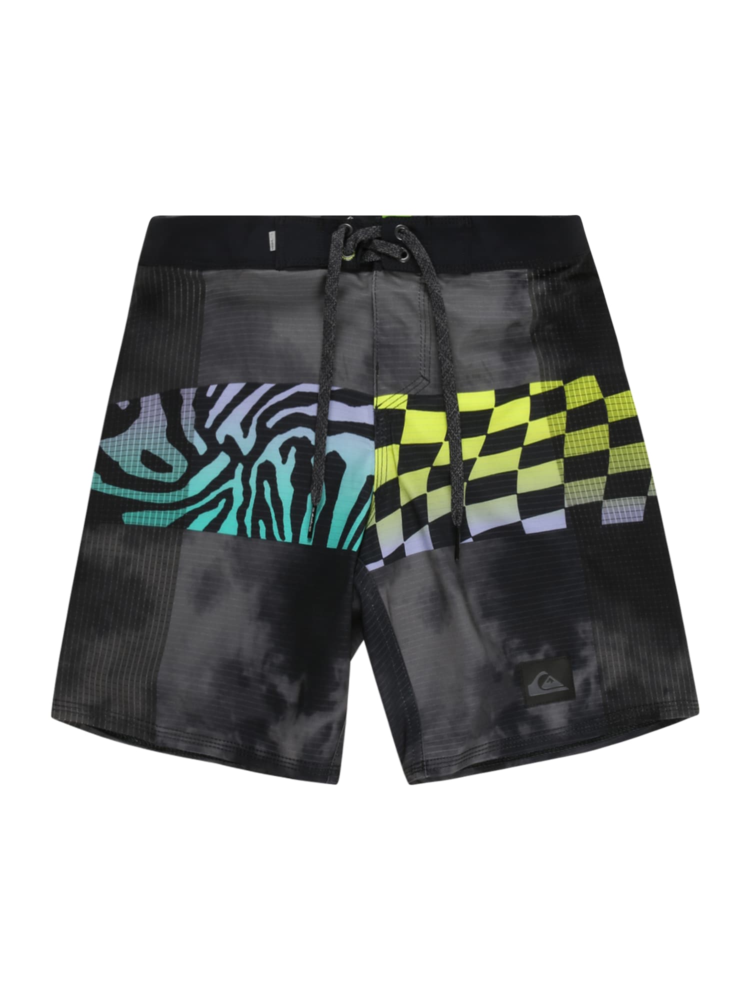 QUIKSILVER Kratke kopalne hlače 'HIGHLITE ARCH'  rumena / žad / jelka / lila