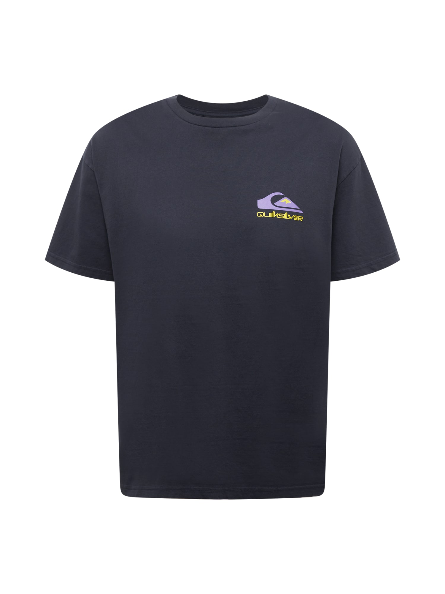 QUIKSILVER Majica 'PSYCHEDELIC SALT'  rumena / lila / črna / bela