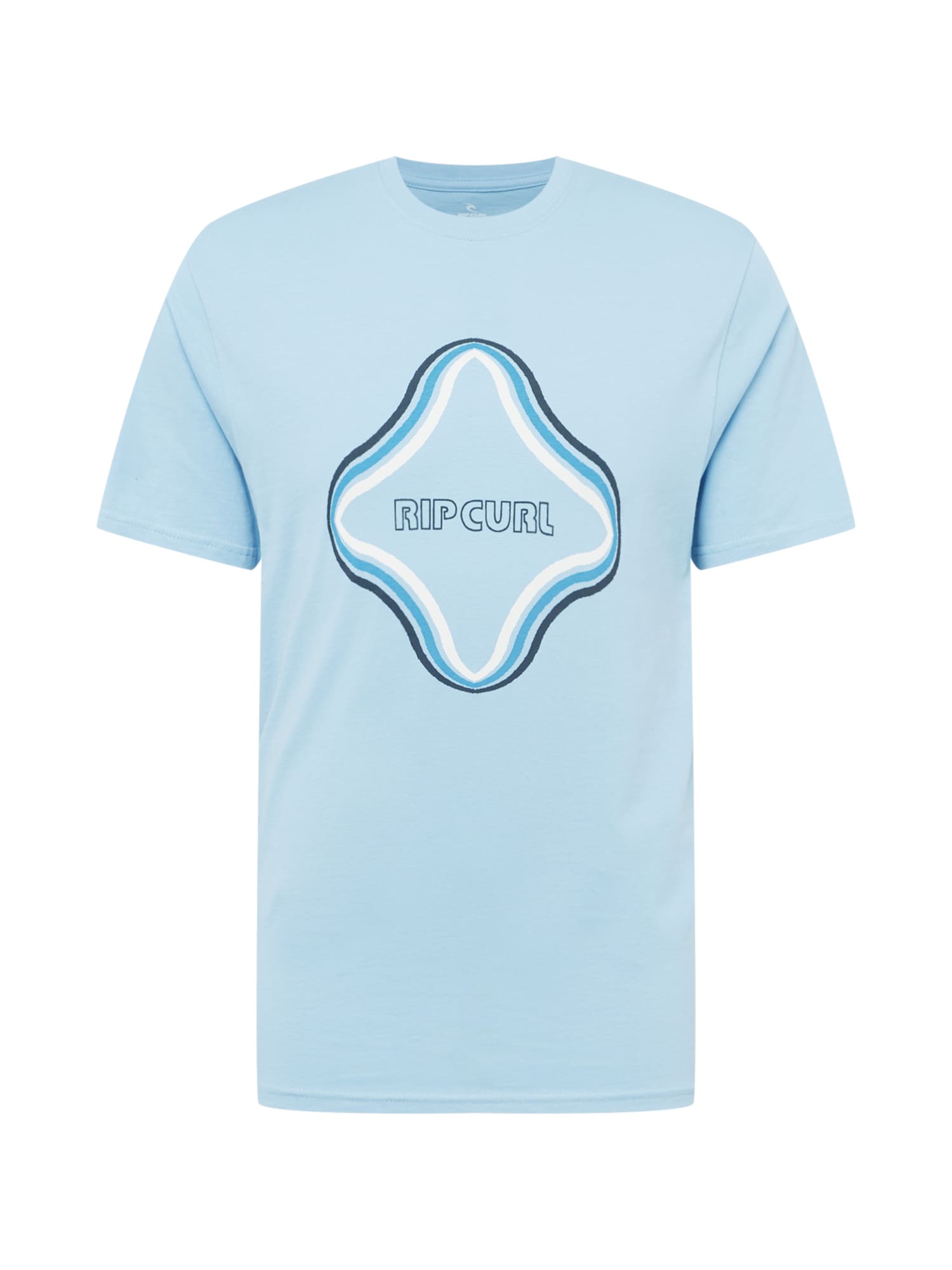RIP CURL Funkcionalna majica 'REVIVAL VIBRATIONS'  modra / svetlo modra / bela
