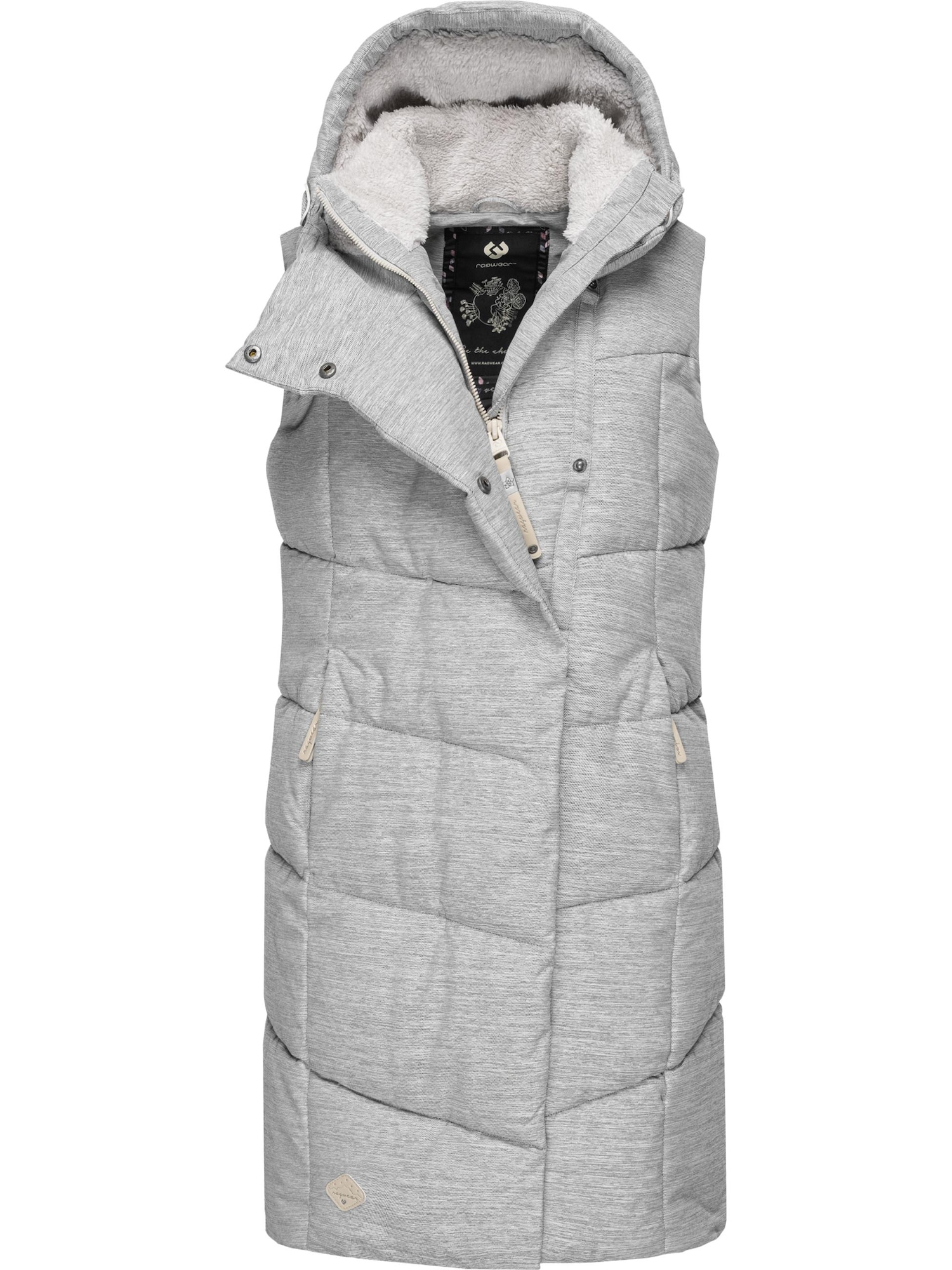 Ragwear Brezrokavnik 'Pavla'  pegasto siva