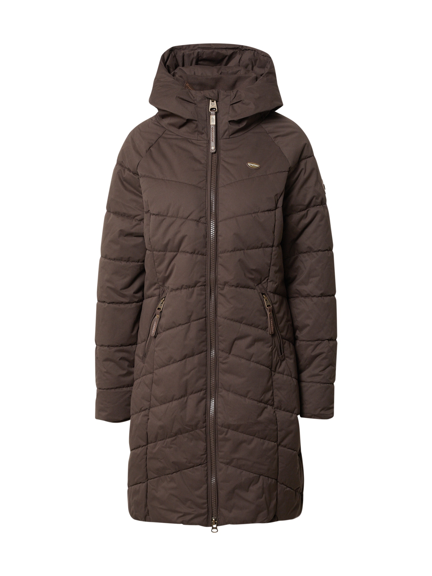 Ragwear Funkcionalen plašč 'DIZZIE'  temno rjava