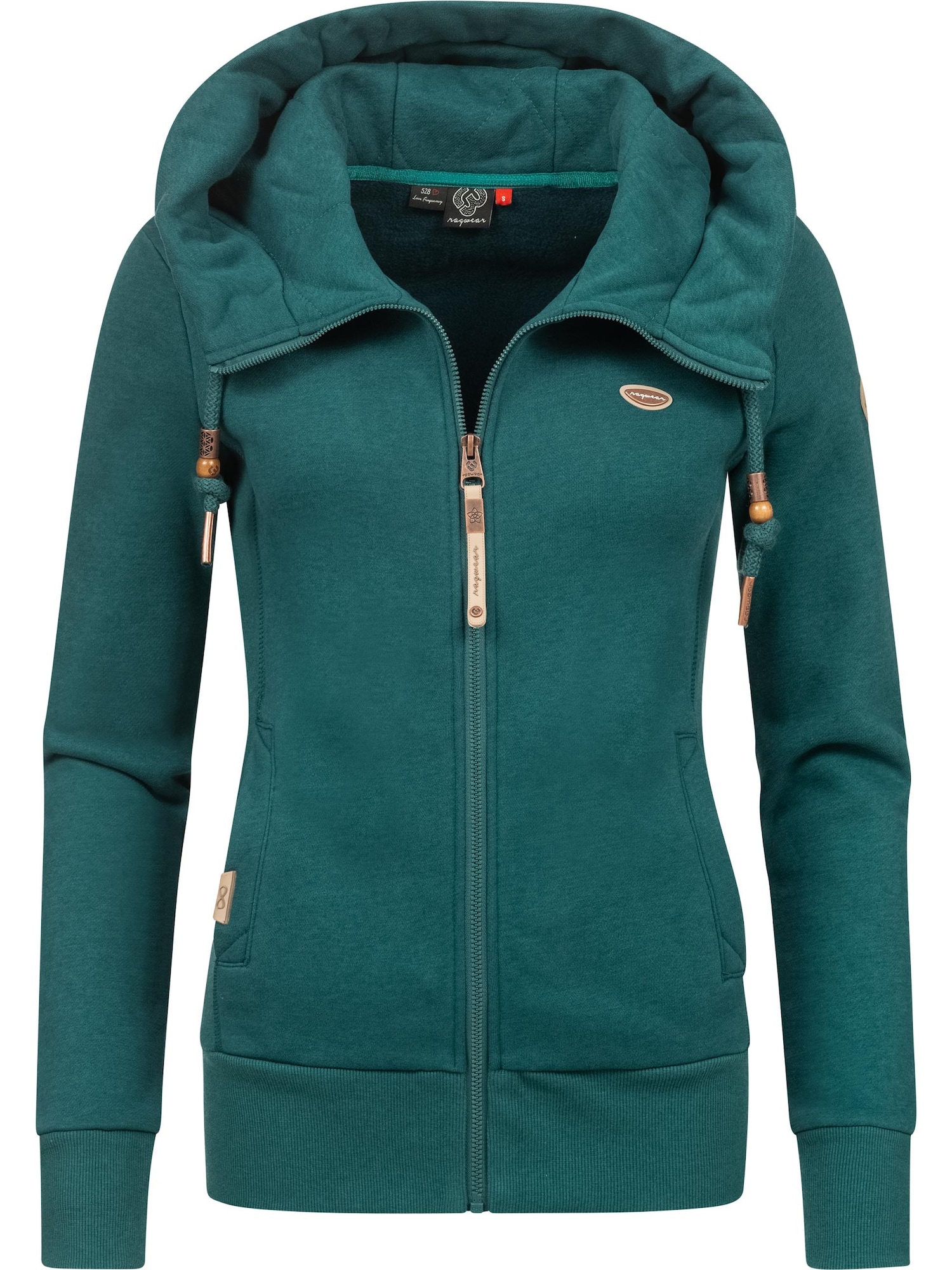 Ragwear Jopa na zadrgo 'Emer'  temno zelena