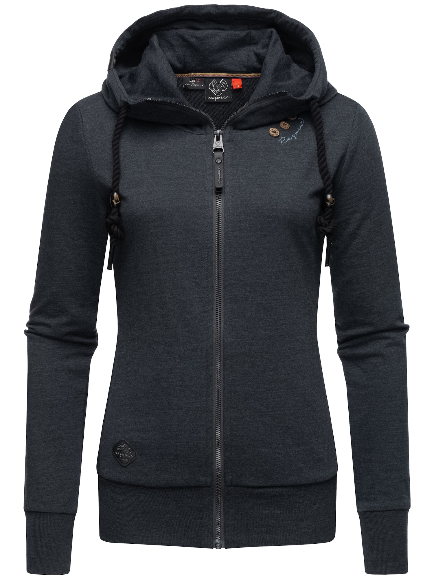 Ragwear Jopa na zadrgo 'Paya'  črna