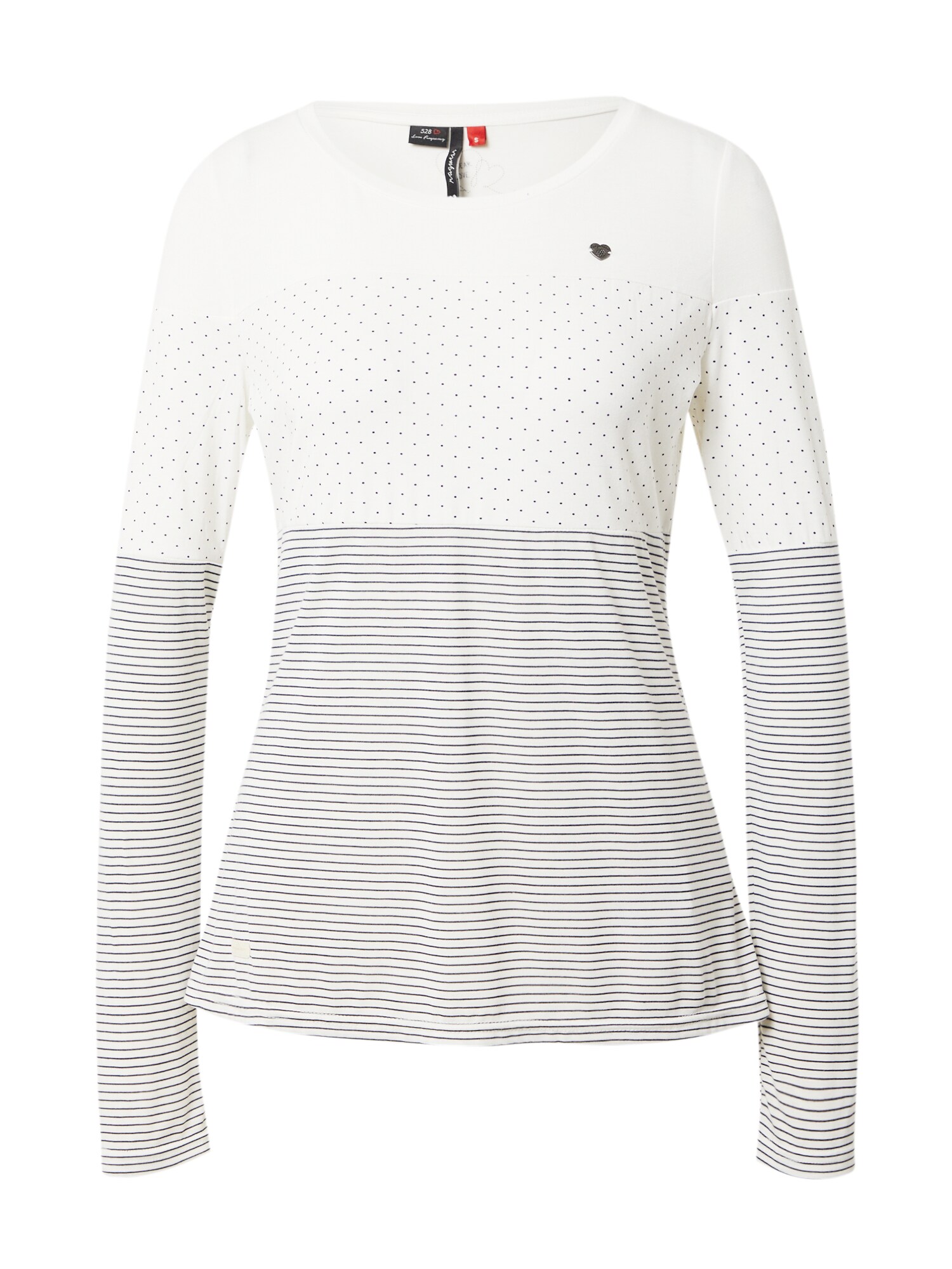 Ragwear Majica 'FAVIOLA'  temno modra / bela