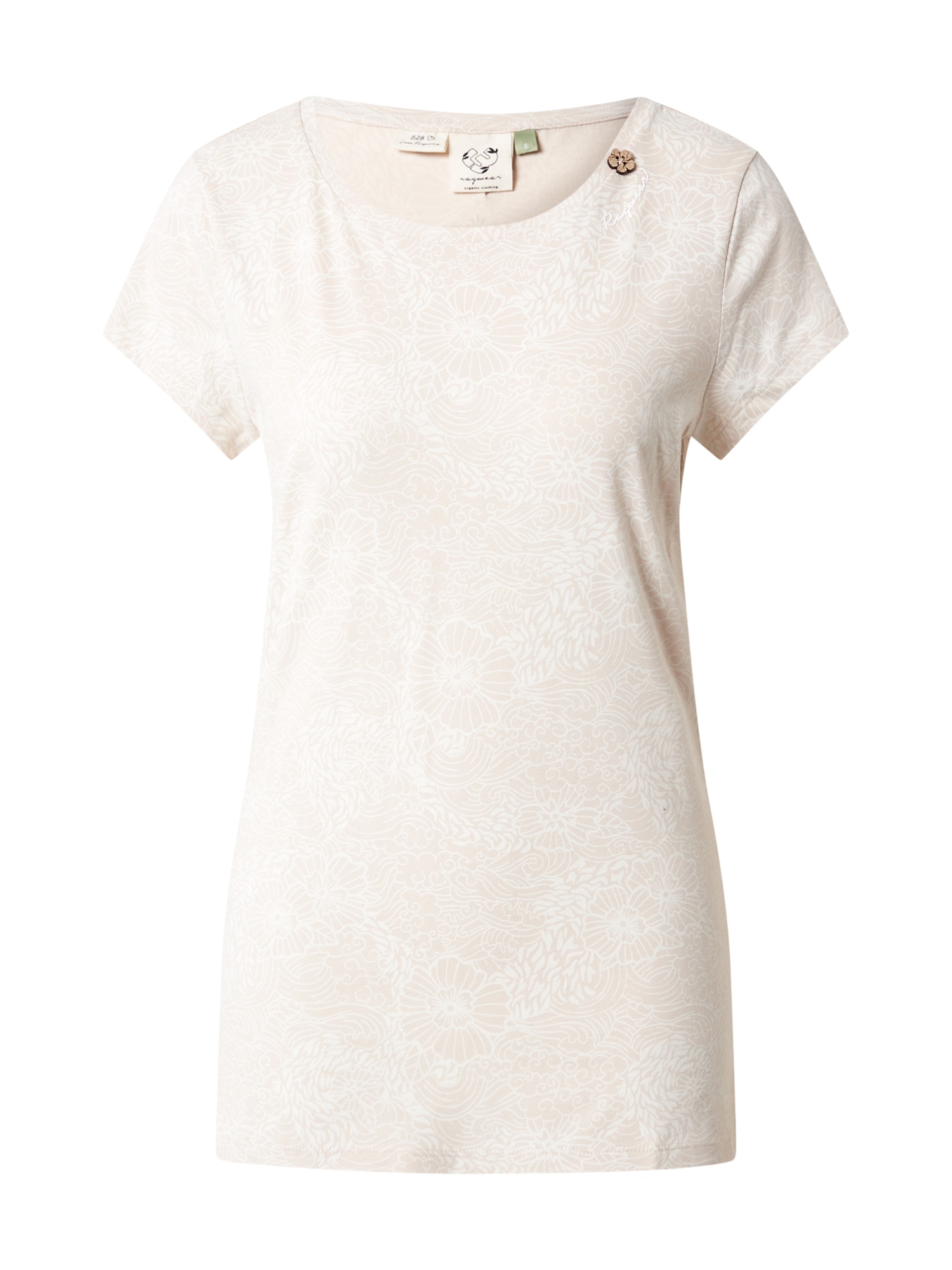 Ragwear Majica 'MINT'  bela / volneno bela