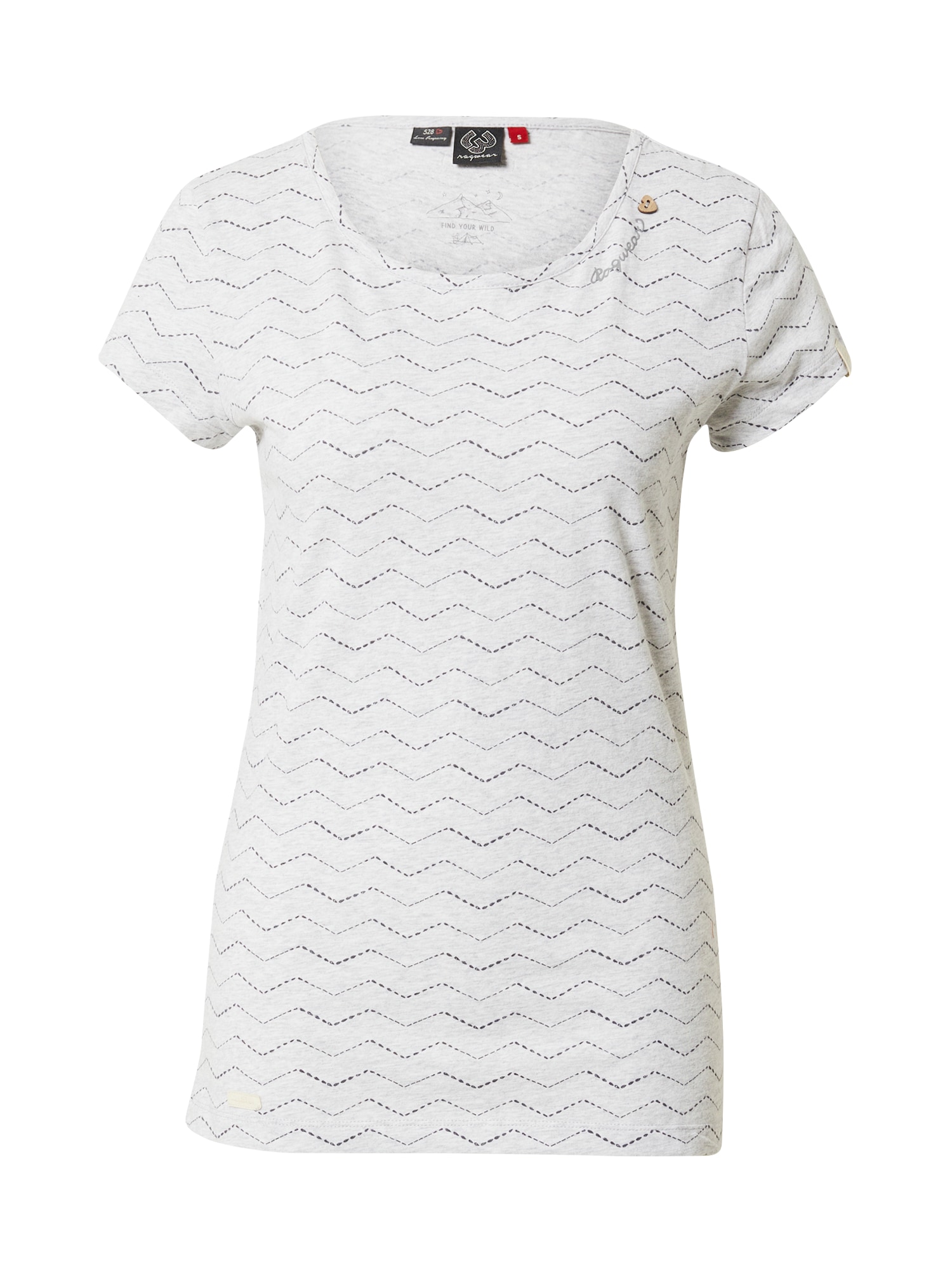 Ragwear Majica 'MINT'  mornarska / pegasto siva