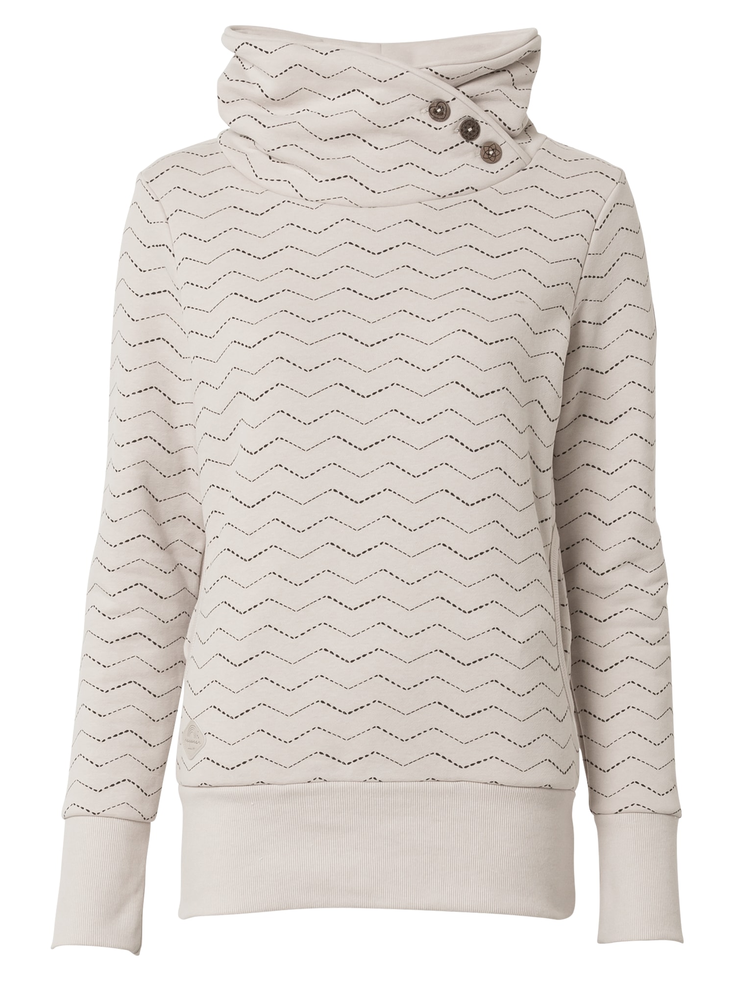Ragwear Majica  kremna / črna