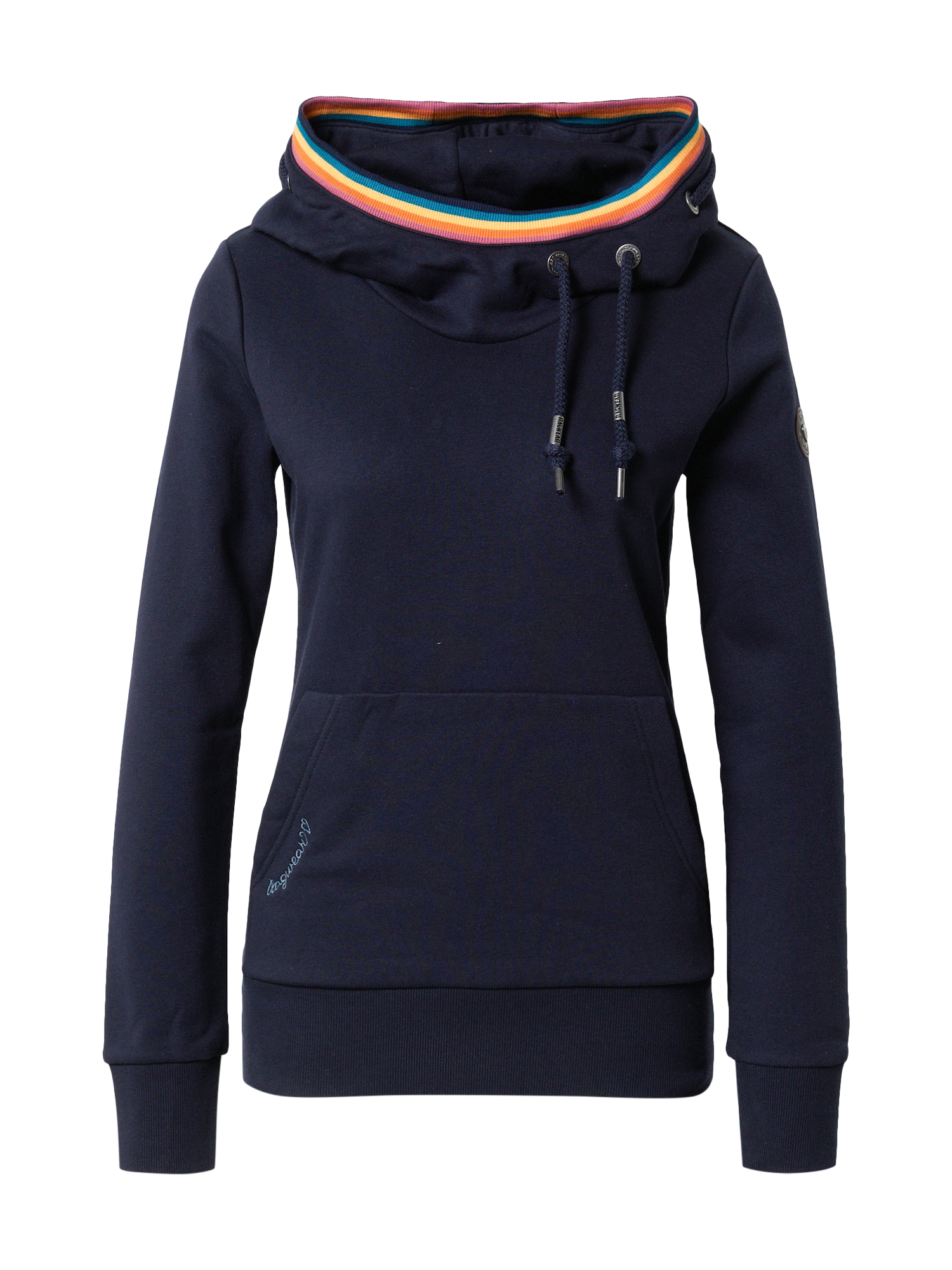 Ragwear Majica  mornarska / cijansko modra / oranžna / svetlo roza