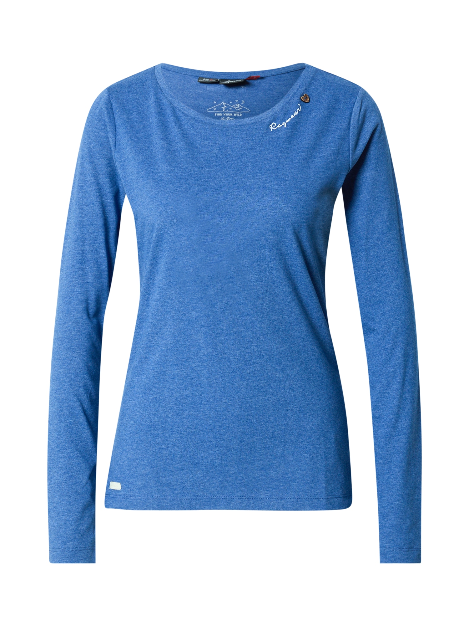 Ragwear Majica  progasto modra / bela
