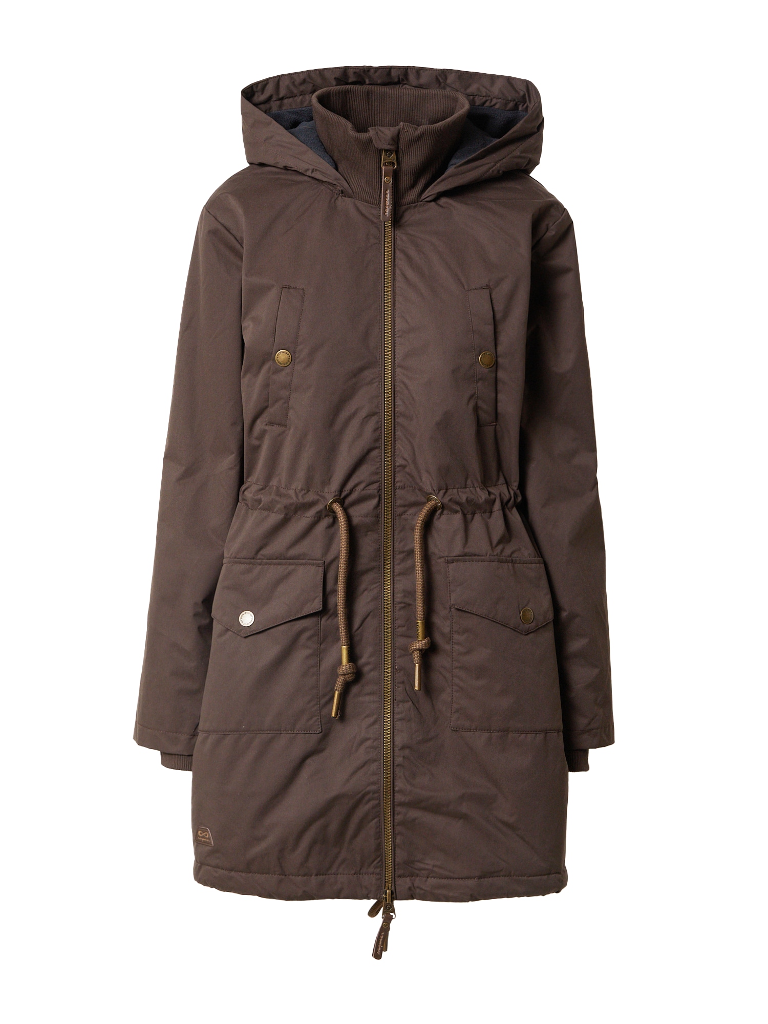 Ragwear Prehodna jakna 'CRESCEND'  temno rjava