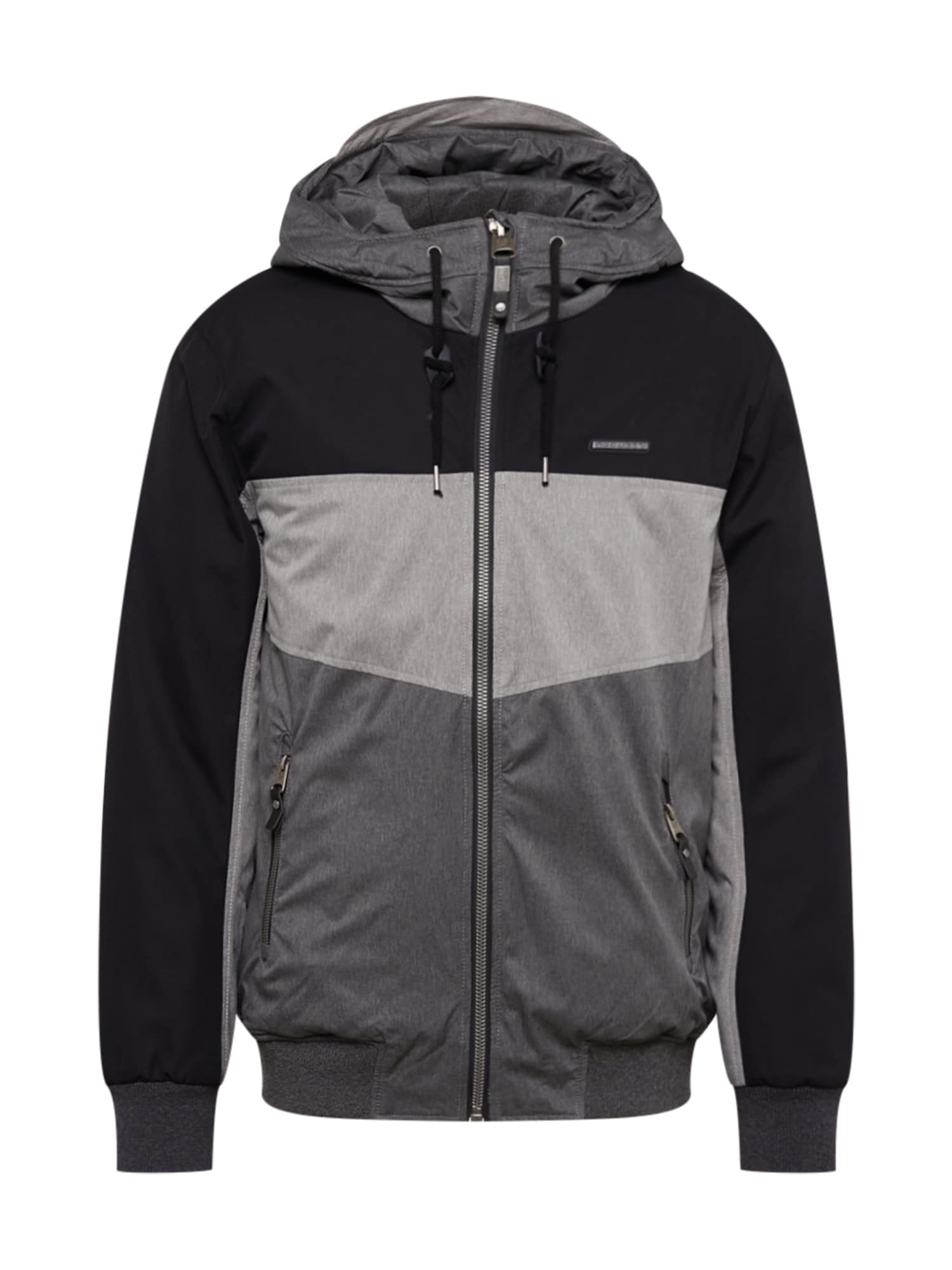 Ragwear Prehodna jakna 'NOWY REMAKE'  siva / pegasto siva / črna