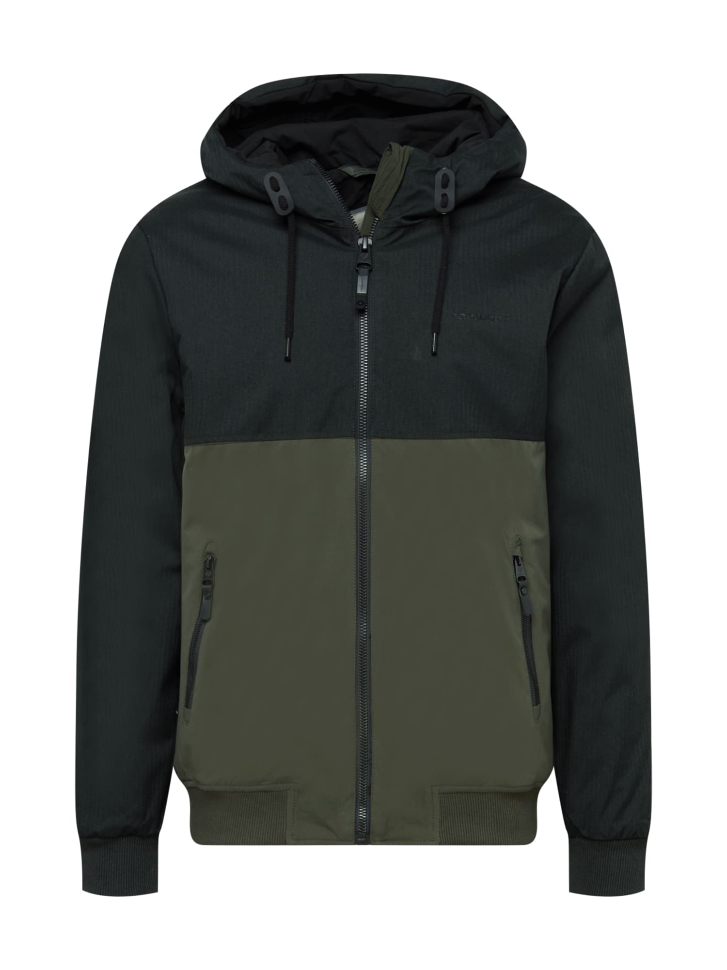 Ragwear Prehodna jakna 'ROENN'  svetlo zelena / temno zelena