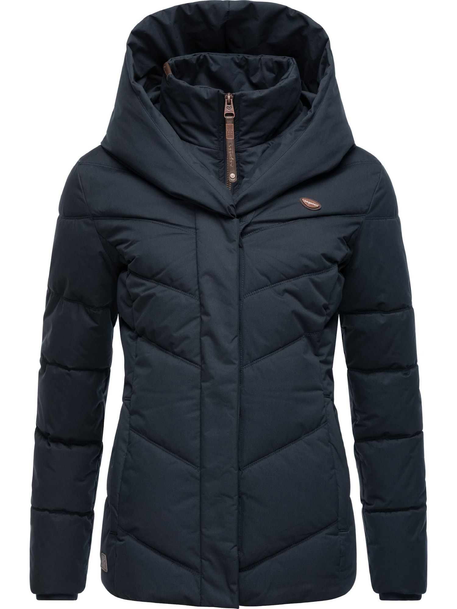 Ragwear Zimska jakna 'Natesa'  mornarska / temno rjava