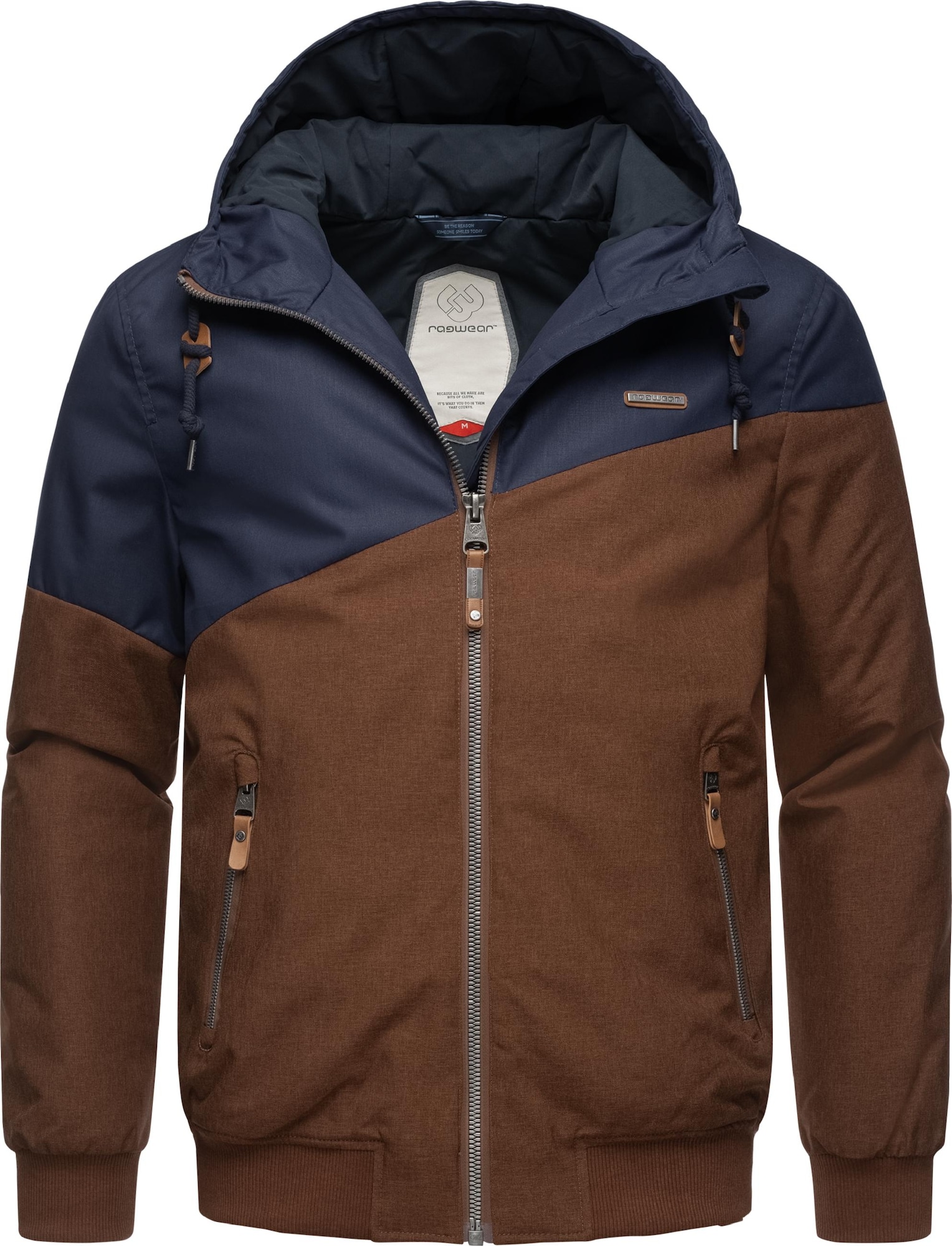 Ragwear Zimska jakna 'Wings'  modra / rjava