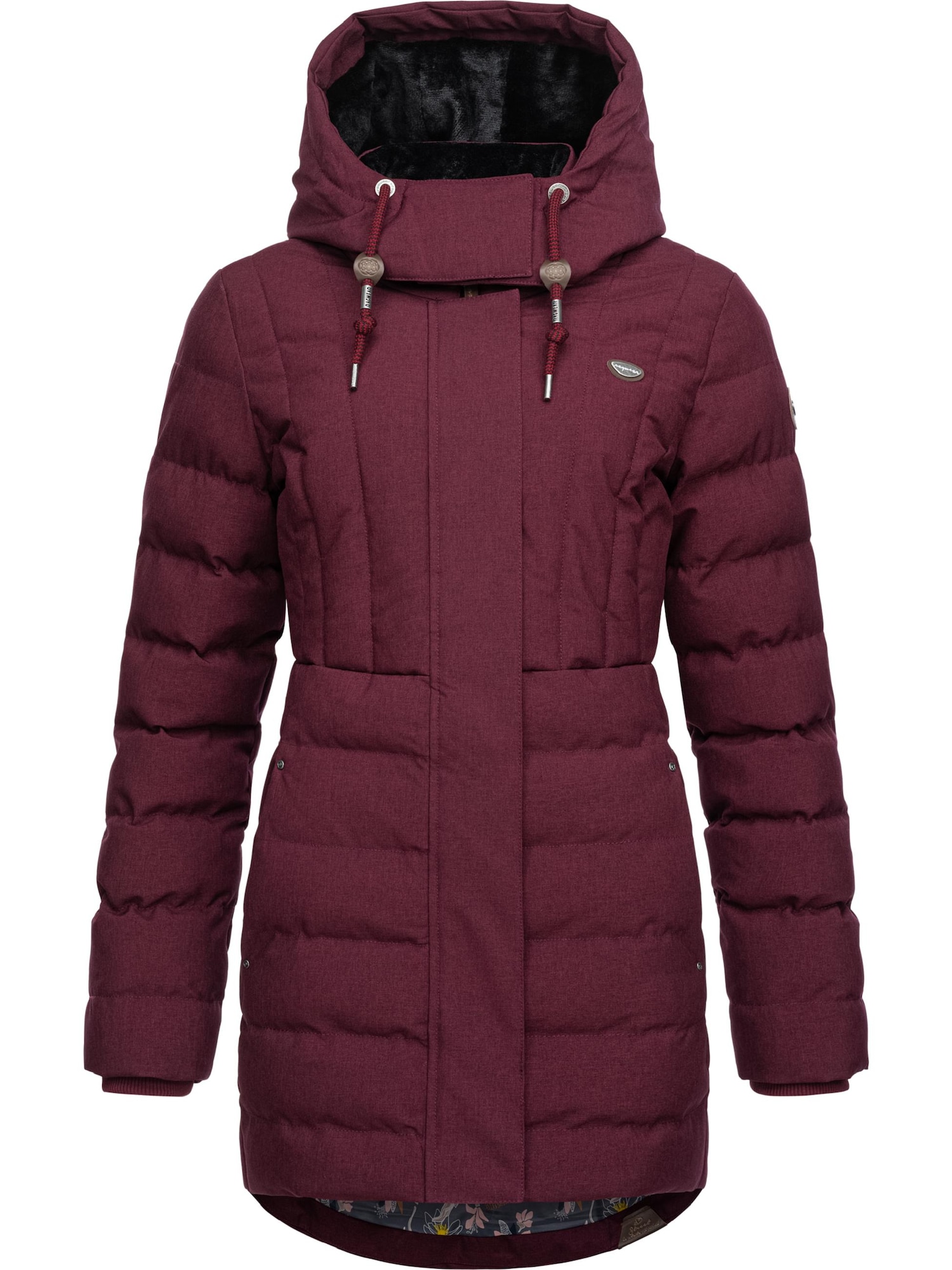 Ragwear Zimski plašč 'Ashanta'  vinsko rdeča