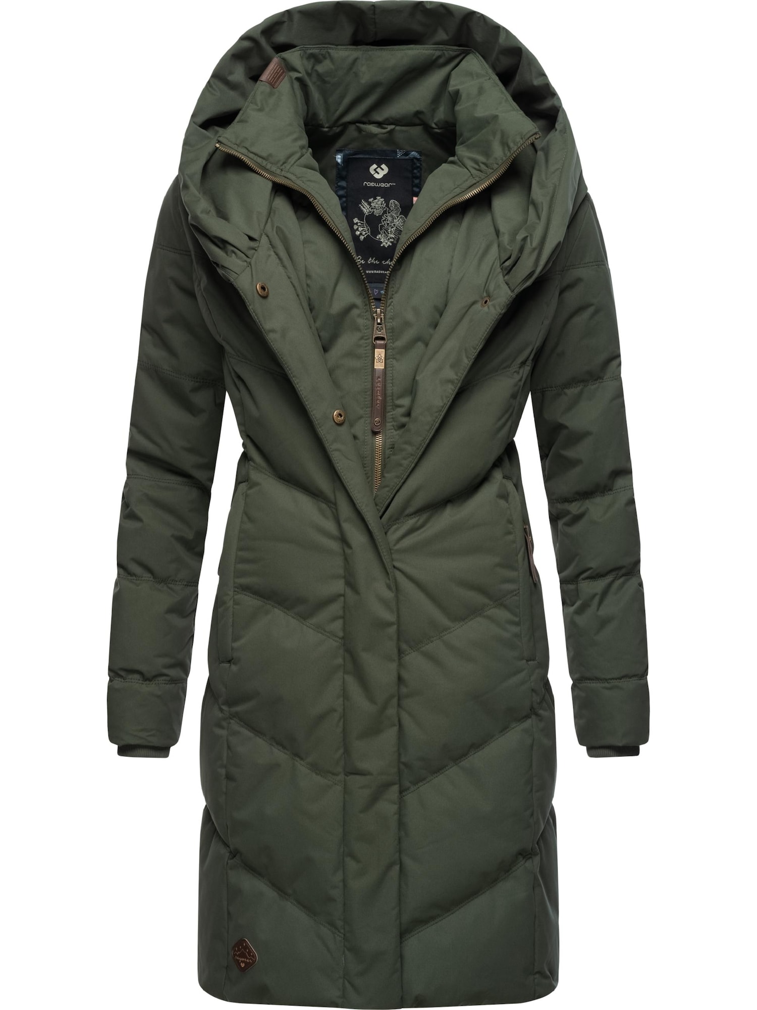 Ragwear Zimski plašč 'Natalka'  temno zelena