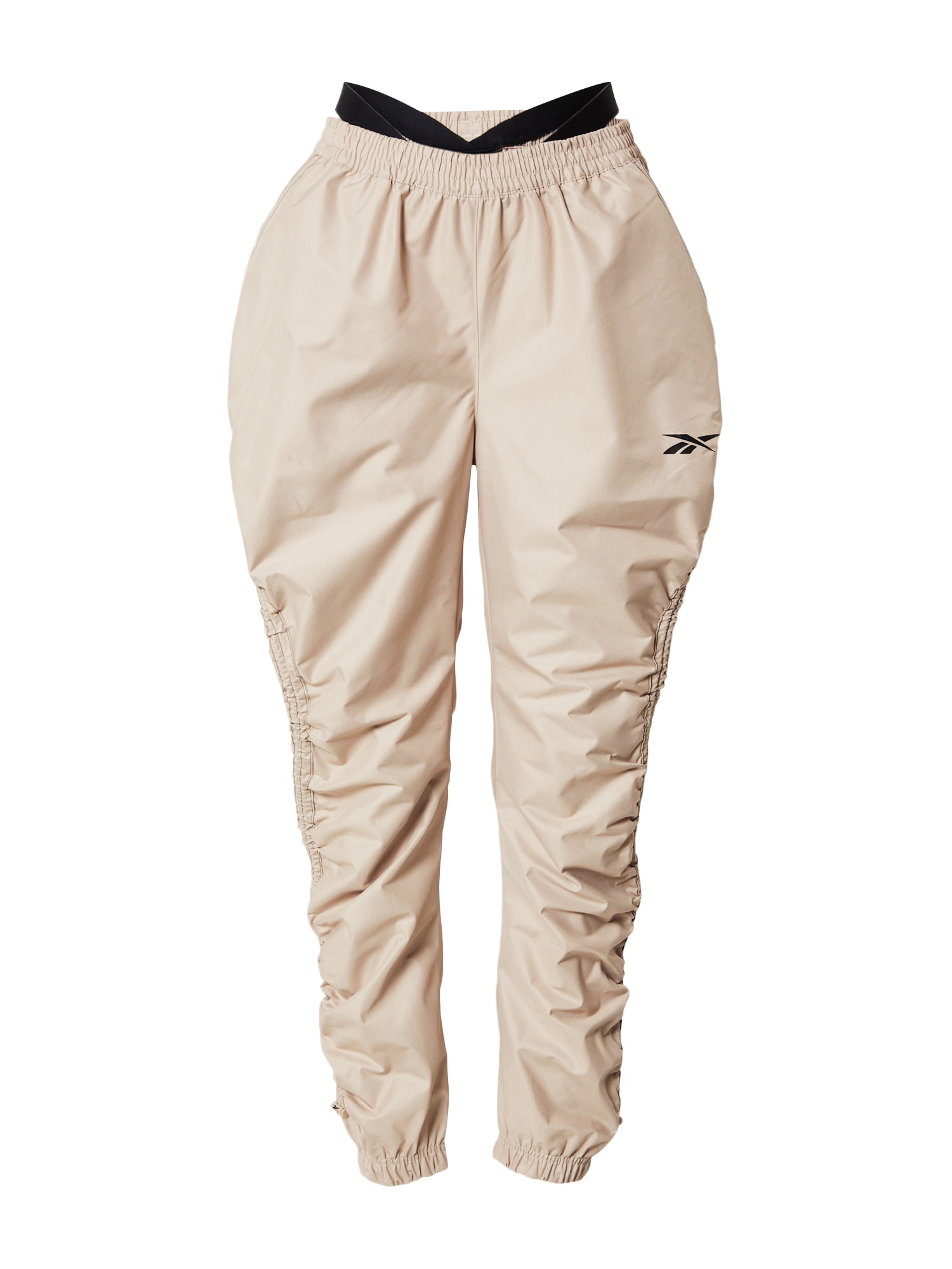 Reebok Classics Hlače 'Cardi B'  bež / črna