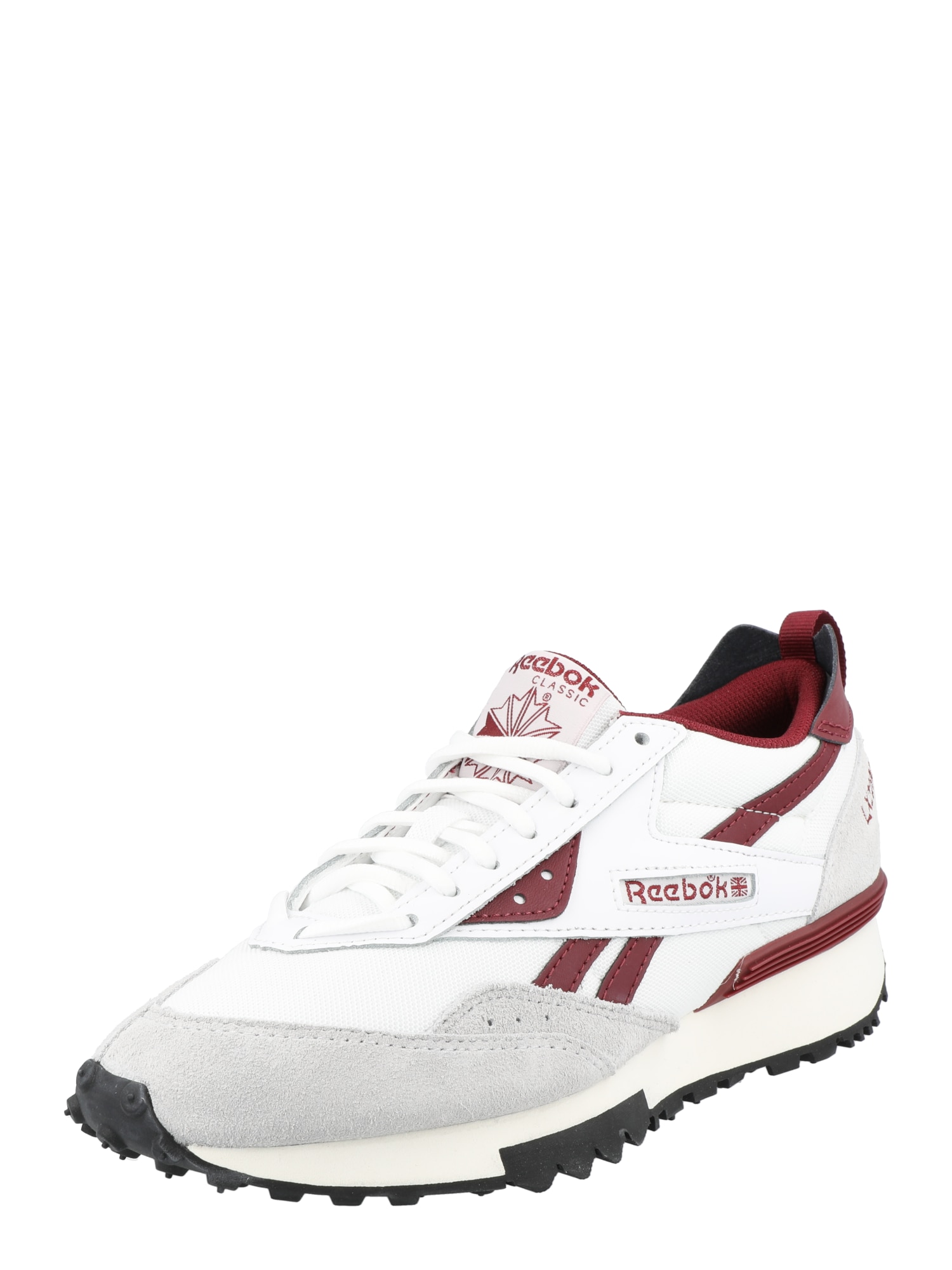 Reebok Classics Nizke superge  svetlo siva / bordo / bela