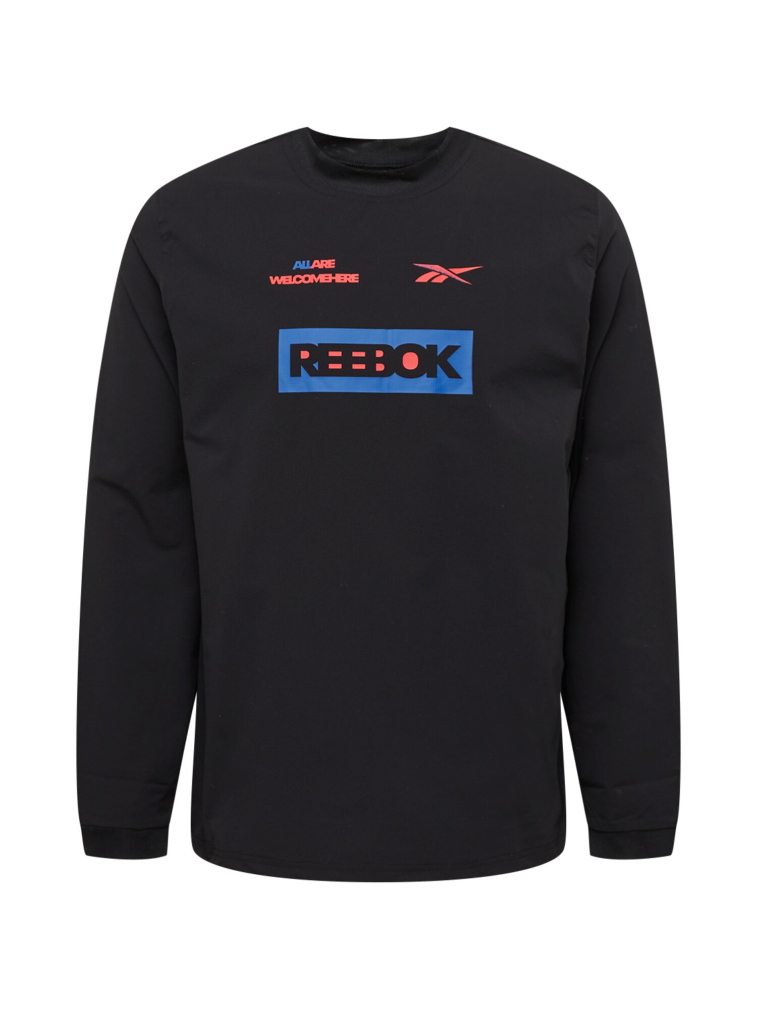 Reebok Sport Funkcionalna majica  modra / rdeča / črna