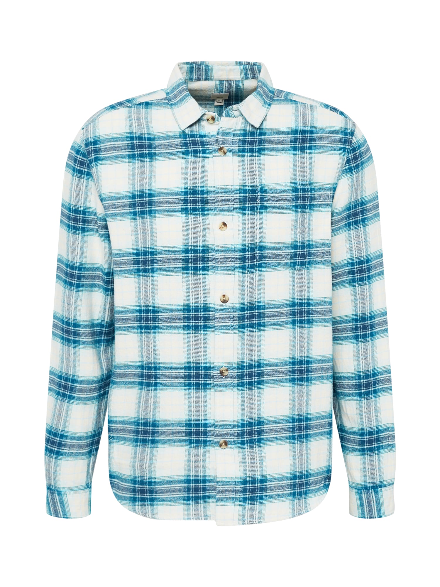 River Island Srajca  kremna / encijan / cijansko modra / temno siva