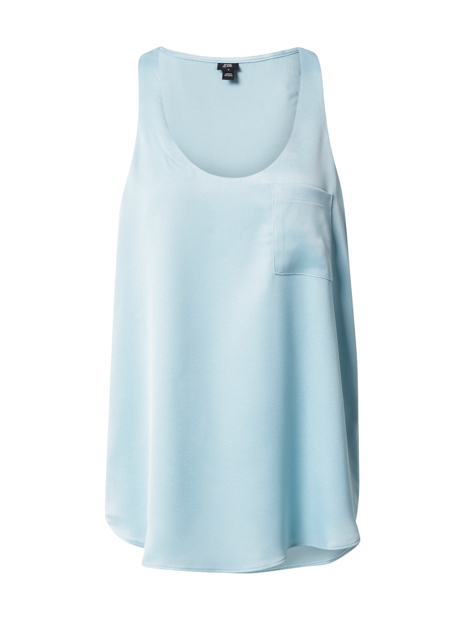 River Island Top  svetlo modra