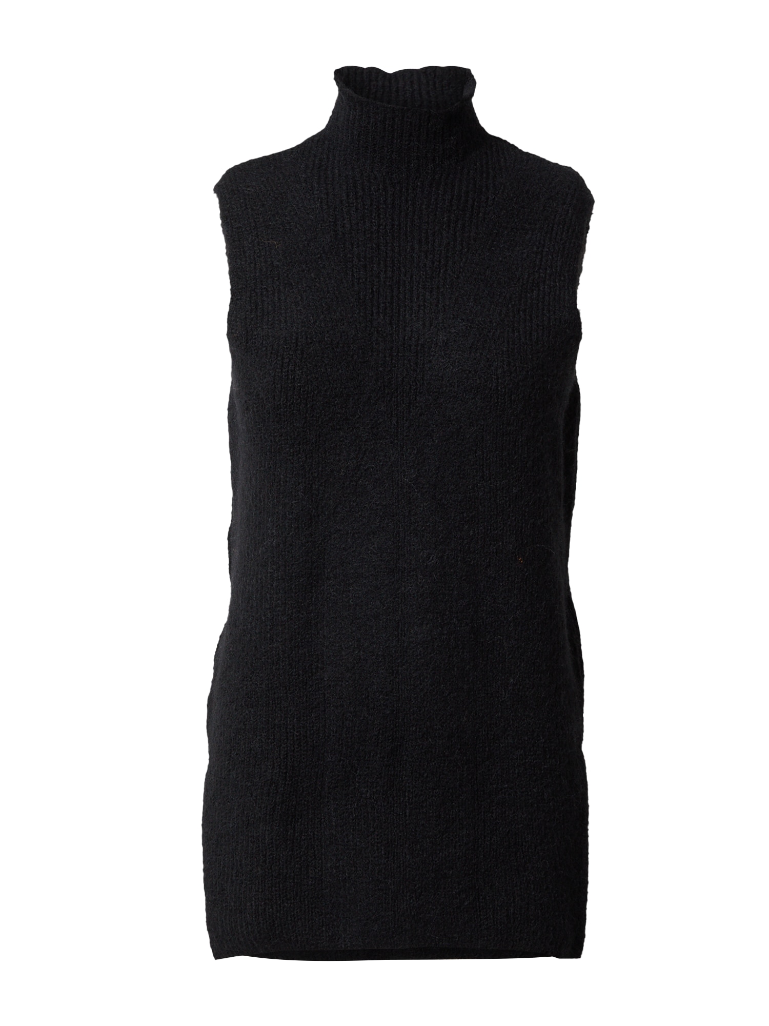 River Island Top z naramnicami  črna