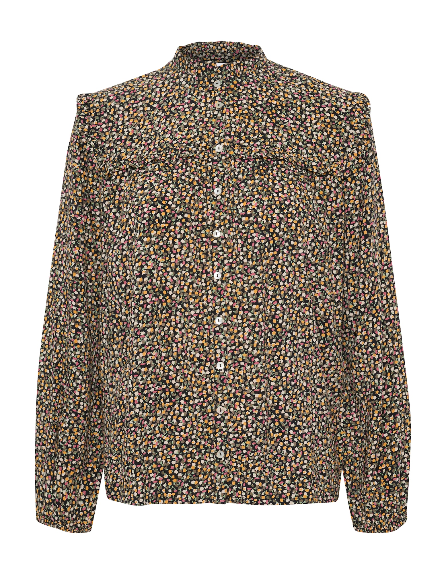 SAINT TROPEZ Bluza 'Ofia'  mešane barve / črna