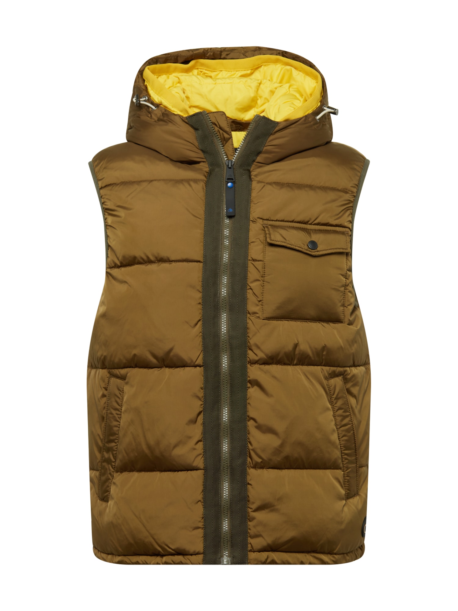 SCOTCH & SODA Brezrokavnik  kaki