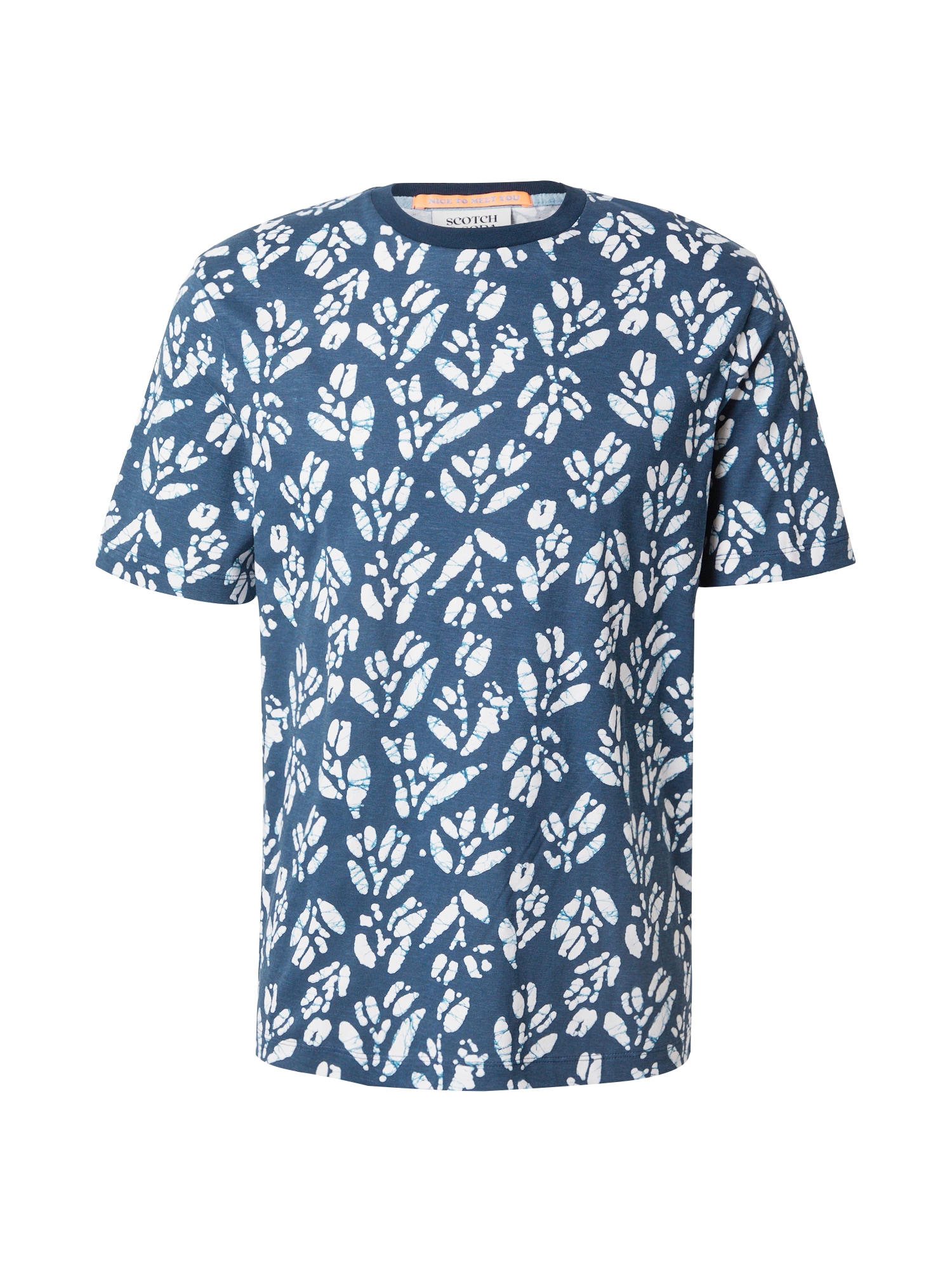 SCOTCH & SODA Majica  golobje modra / bela