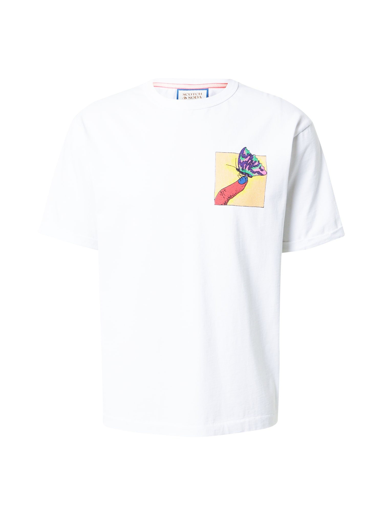 SCOTCH & SODA Majica  pesek / modra / svetlo roza / bela