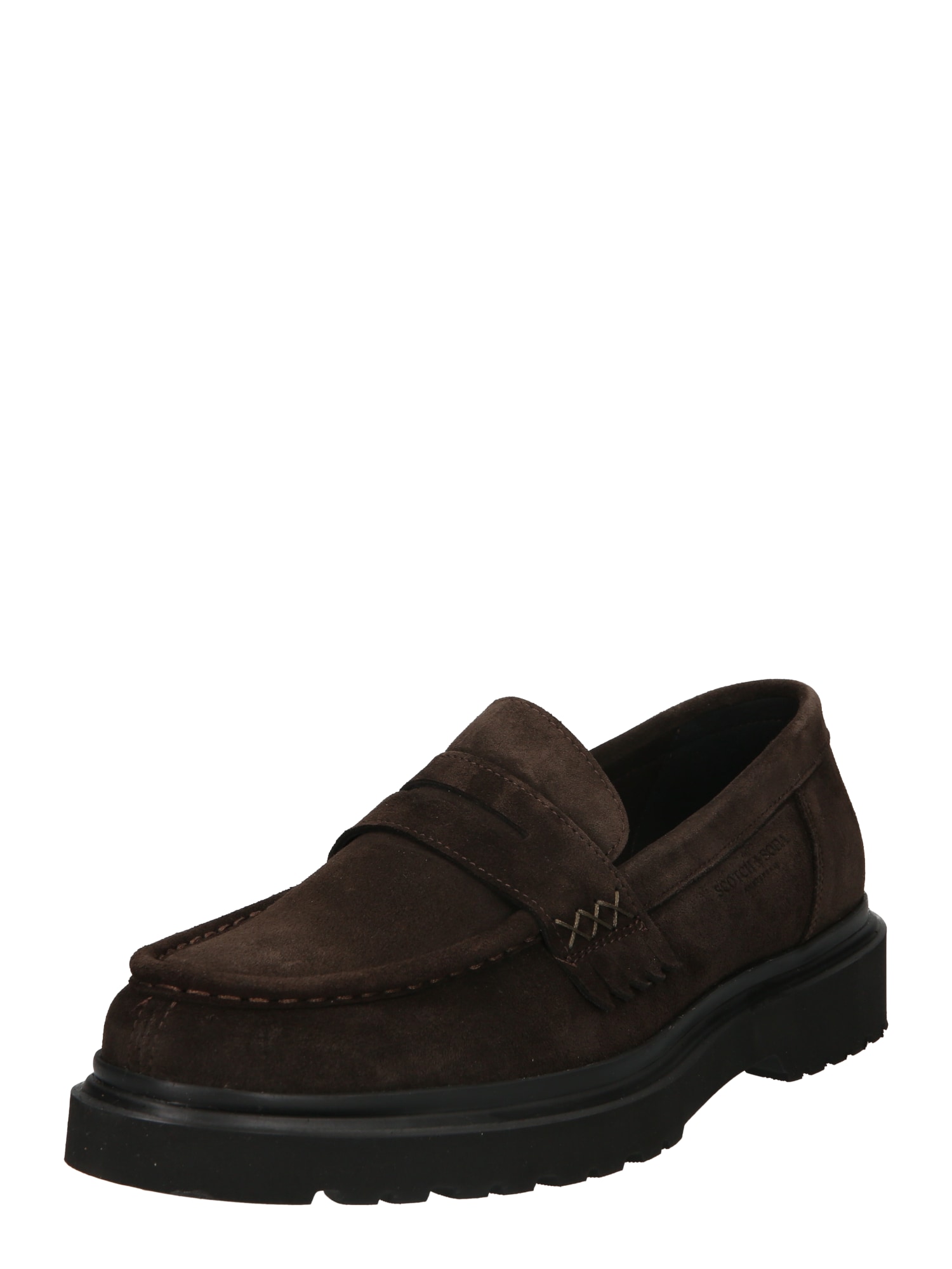 SCOTCH & SODA Mokasini 'WYLDER'  temno rjava