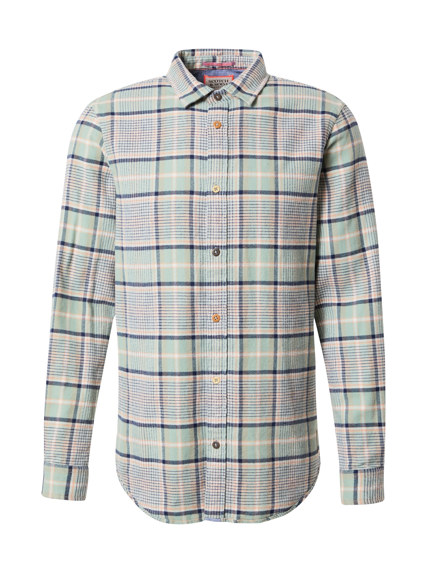 SCOTCH & SODA Srajca  pesek / mornarska / meta