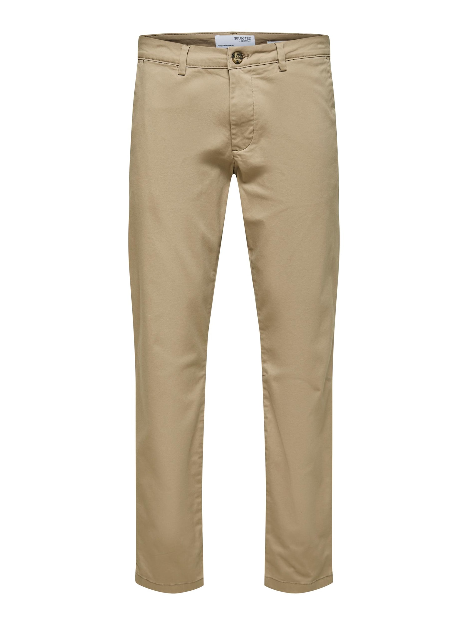 SELECTED HOMME Chino hlače 'New Miles'  greige